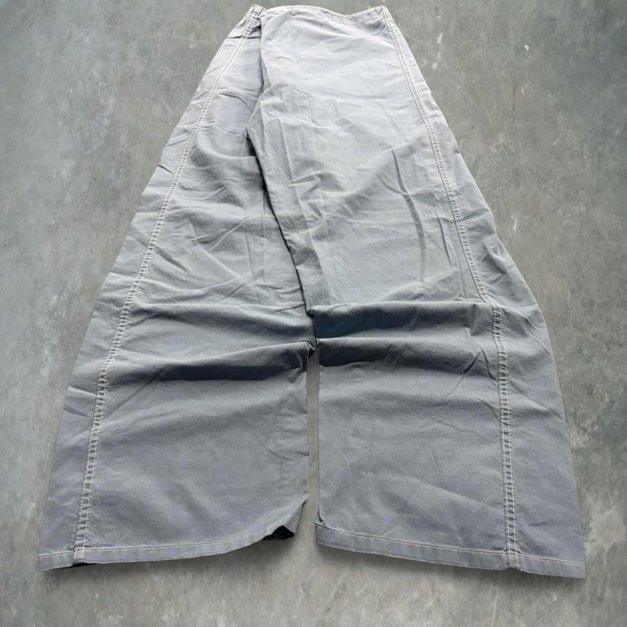 Vintage Crazy Vintage Y2K 2000s Baggy Wideleg Light Blue Sweatpants! Size US 42 / EU 58 - 1 Thumbnail