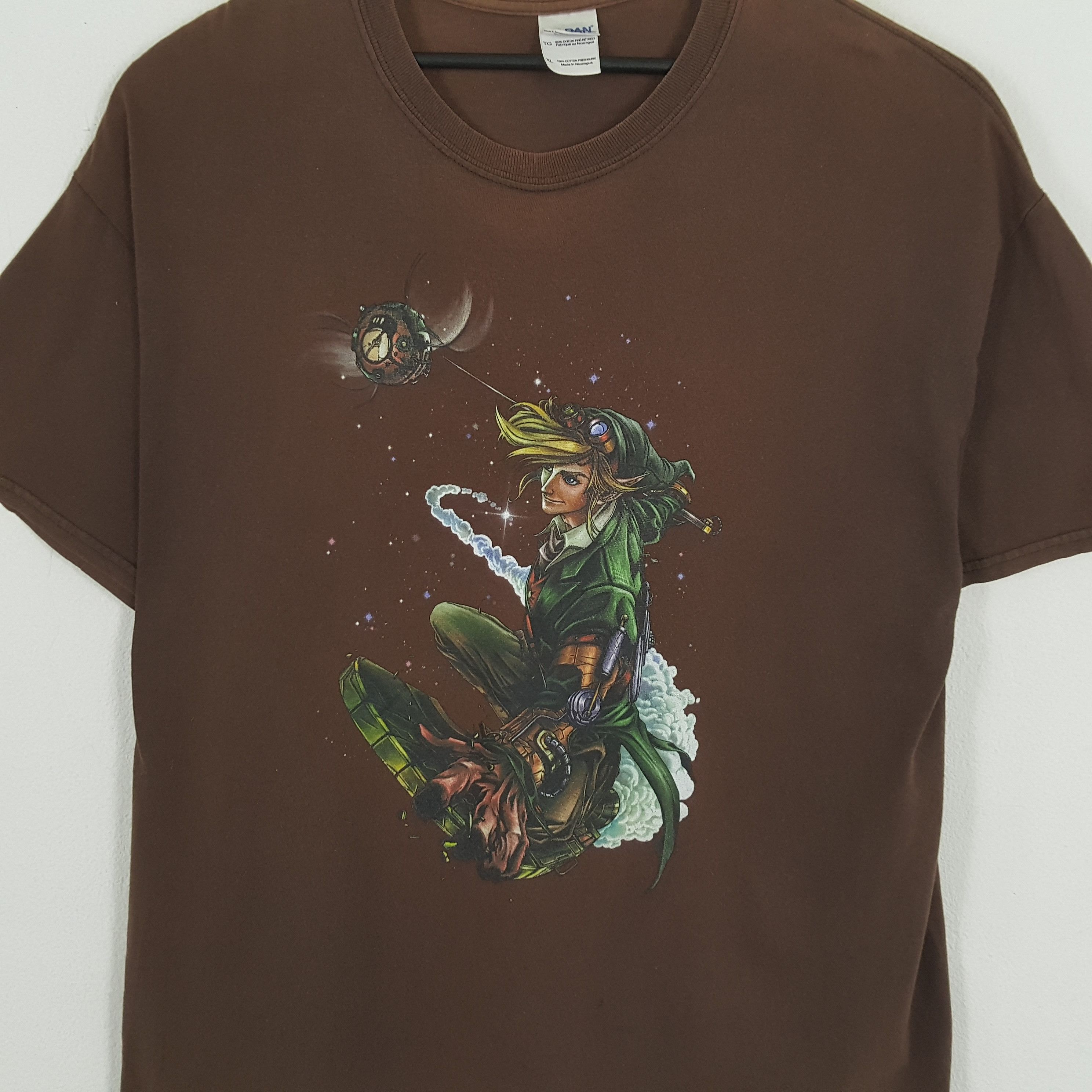 Playstation × The Game × Vintage THE LEGEND OF ZELDA Games Tshirt Promo Style Size US XL / EU 56 / 4 - 2 Thumbnail