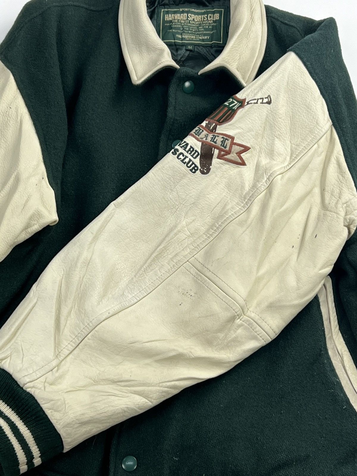 Japanese Brand VINTAGE HAVARD SPORTS CLUB VARSITY JACKET Size US M / EU 48-50 / 2 - 17 Thumbnail