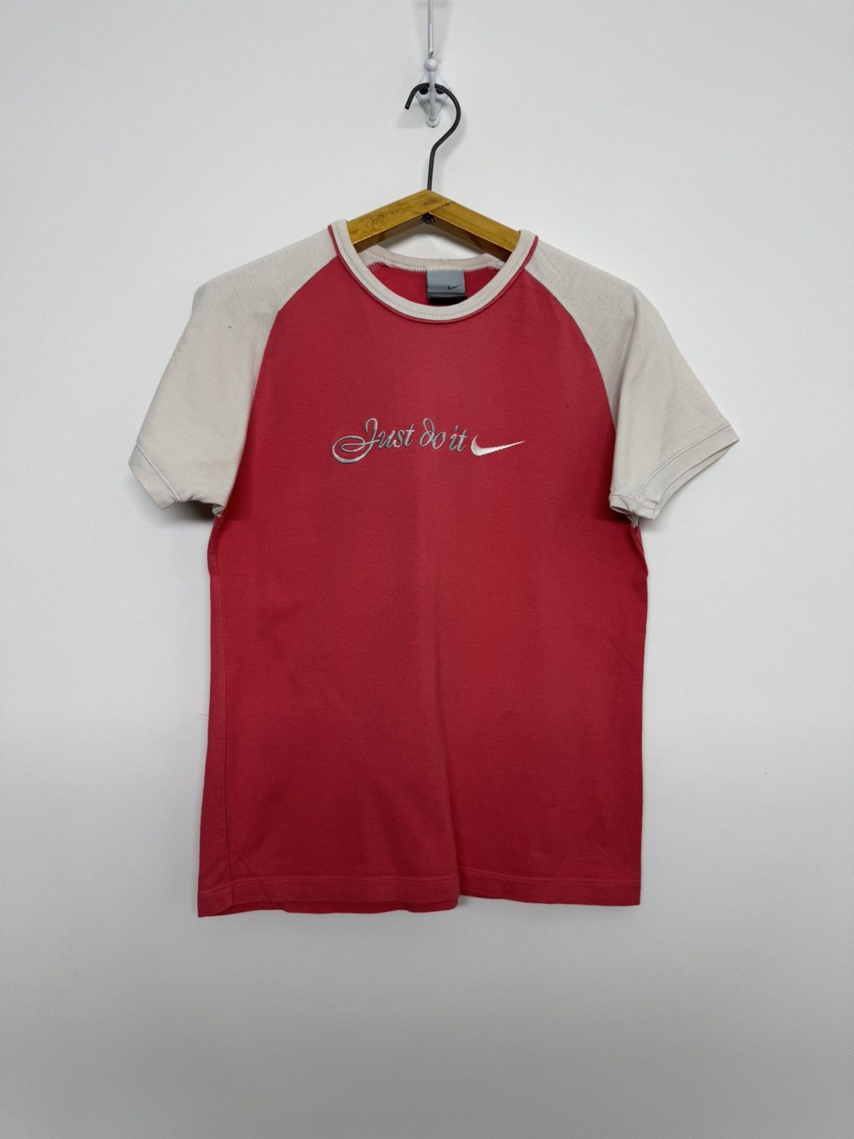 Nike Vintage 90s Nike Just Do It T-Shirt swoosh Size XS / US 0-2 / IT 36-38 - 1 Thumbnail