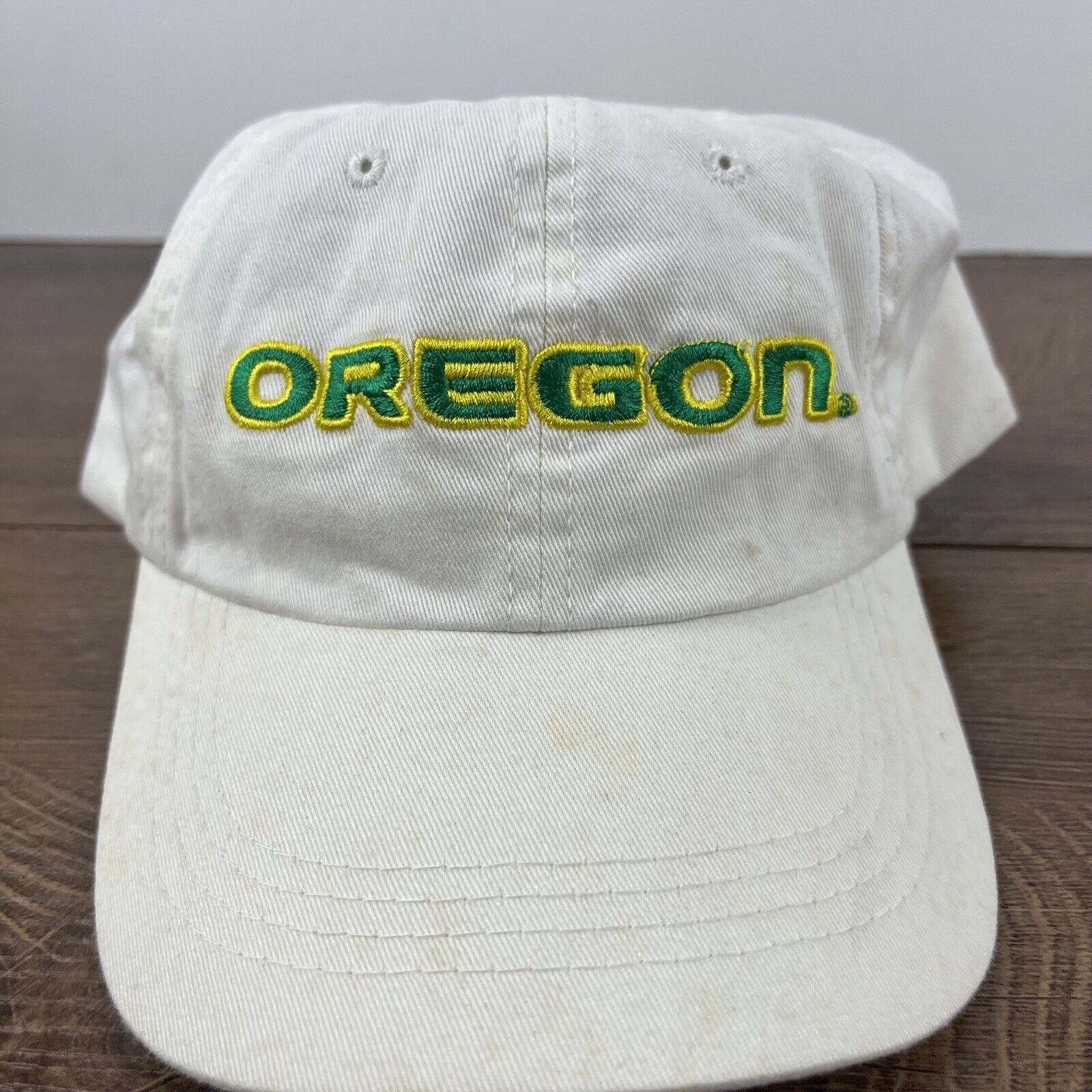 Other Oregon Ducks White Hat Oregon Ducks White Cap Hat Adjustable Size ONE SIZE - 6 Thumbnail