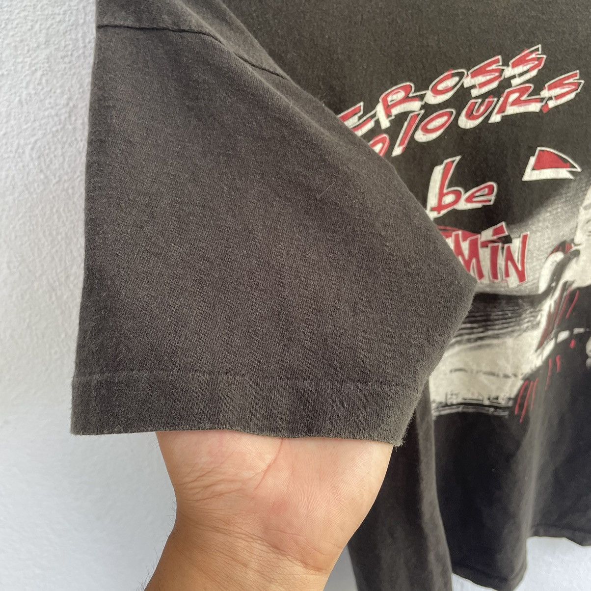 Cross Colours × Vintage Vintage 90s cross colours be slammin joint solo tshirt Size US XL / EU 56 / 4 - 6 Thumbnail
