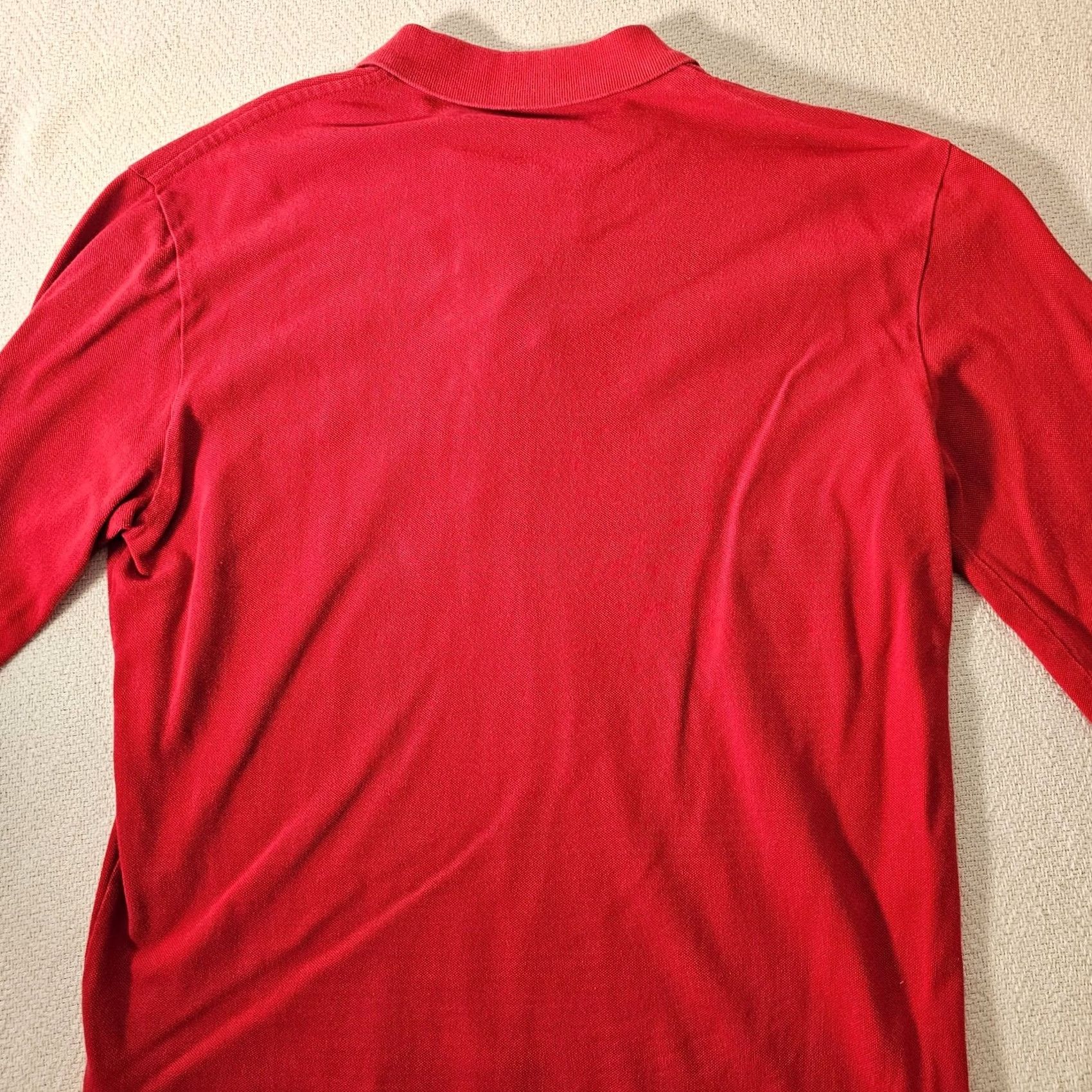 Ralph Lauren Polo Ralph Lauren Shirt Adult Medium Red Long Sleeve Golf Rugby Men's M Size US M / EU 48-50 / 2 - 7 Thumbnail