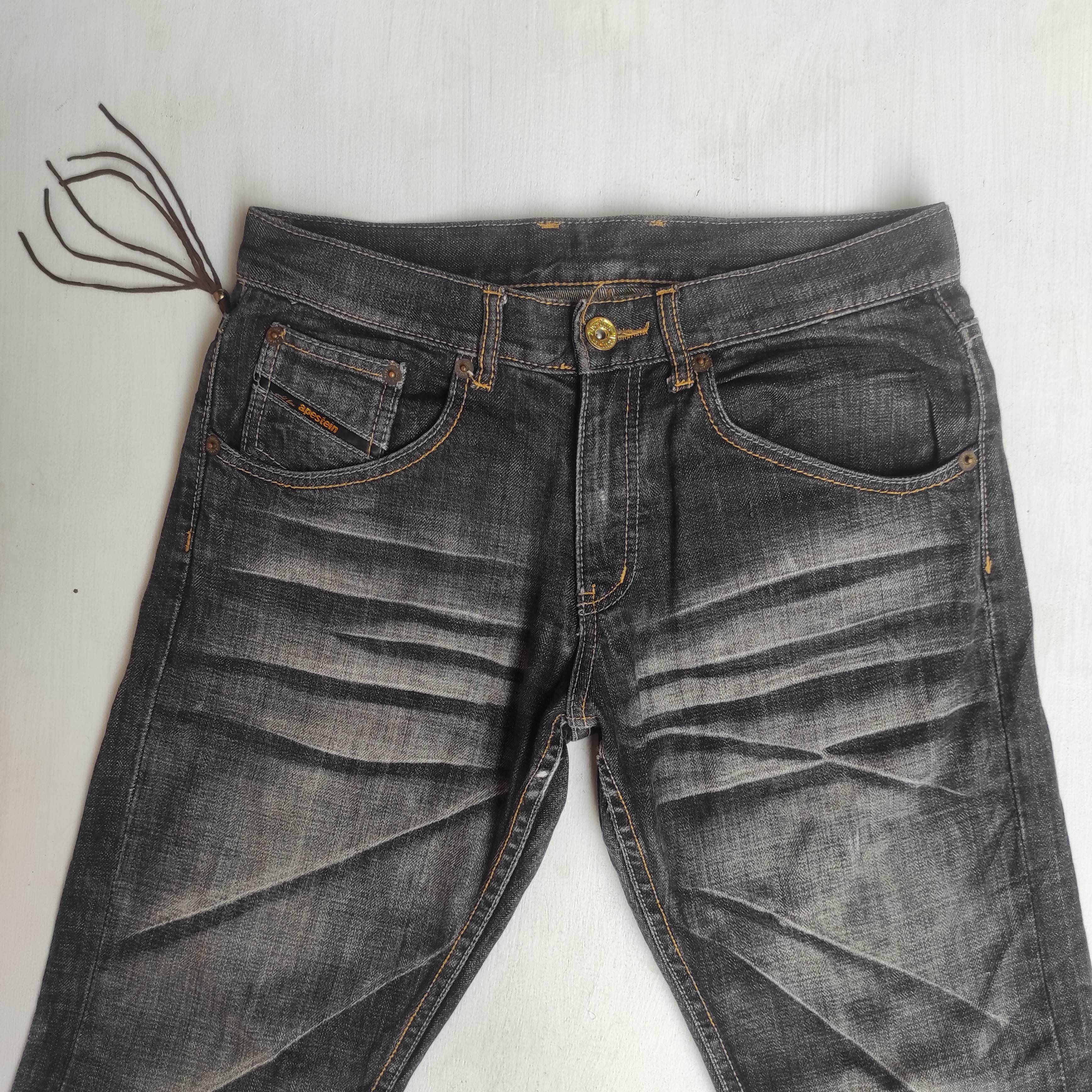 Hysteric Glamour Vintage Gold Line Apestein Rare Design Flare Jeans Size US 30 / EU 46 - 4 Thumbnail