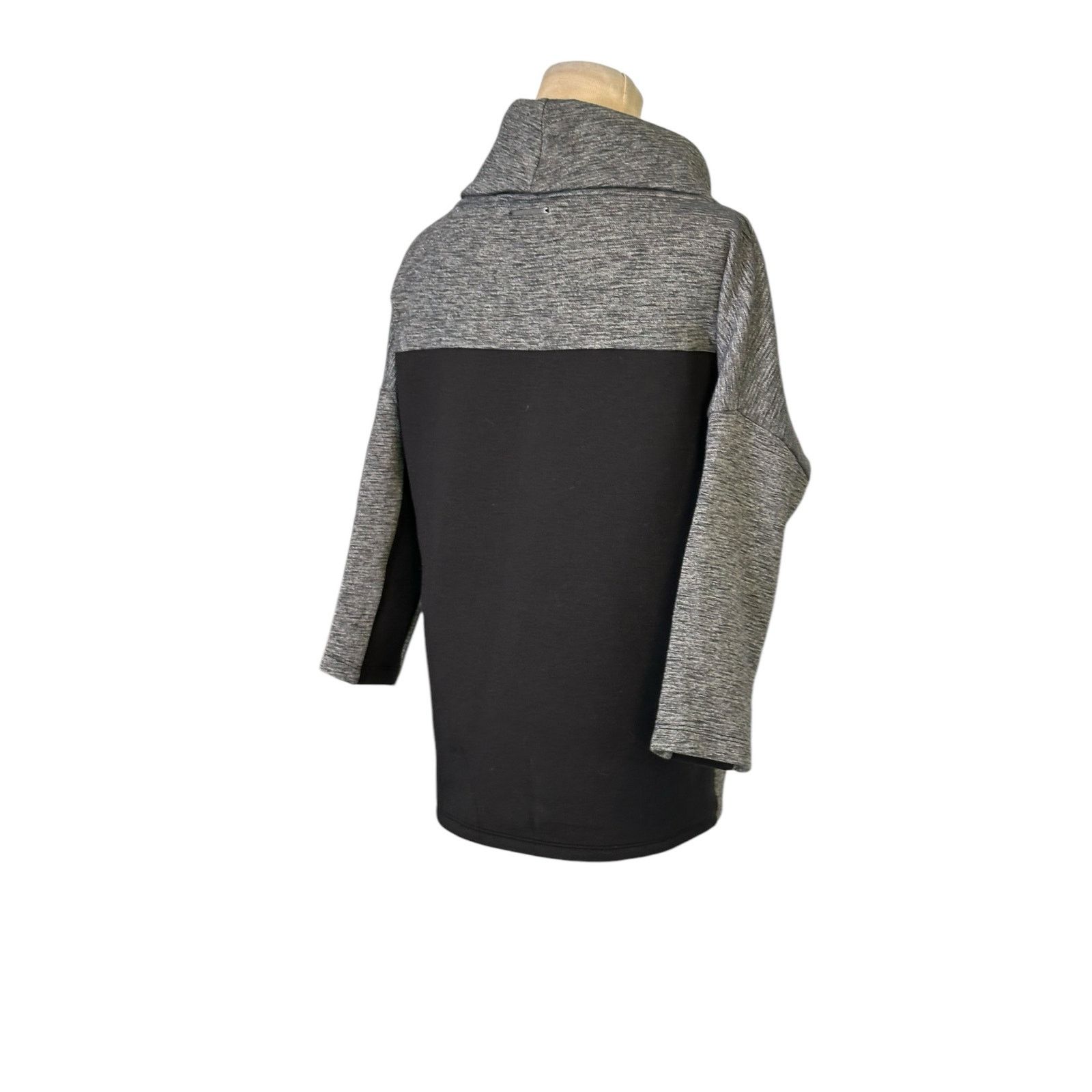 Armani Exchange Armani Exchange gray black cowl neck sweatshirt size Small Size S / US 4 / IT 40 - 12 Thumbnail