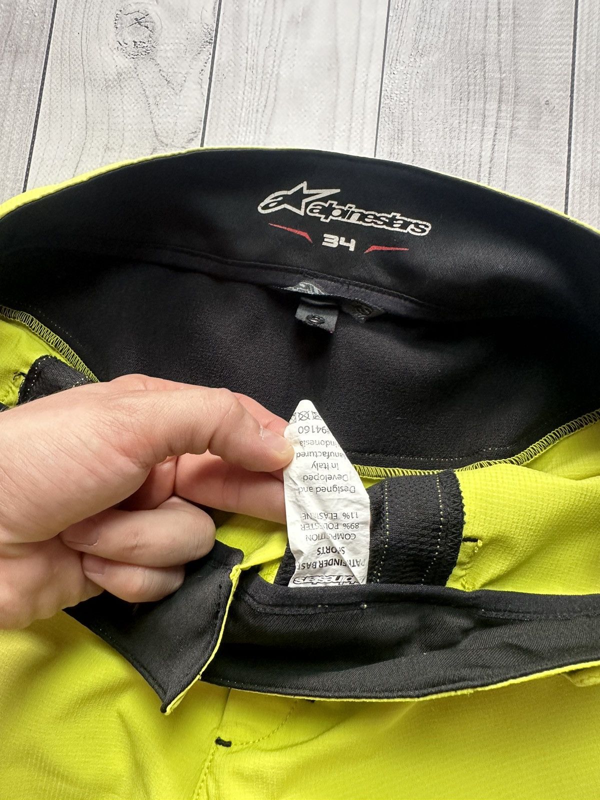 Alpinestars Alpinestar Moto shorts size 34 L logo cycling Size US 34 / EU 50 - 5 Thumbnail