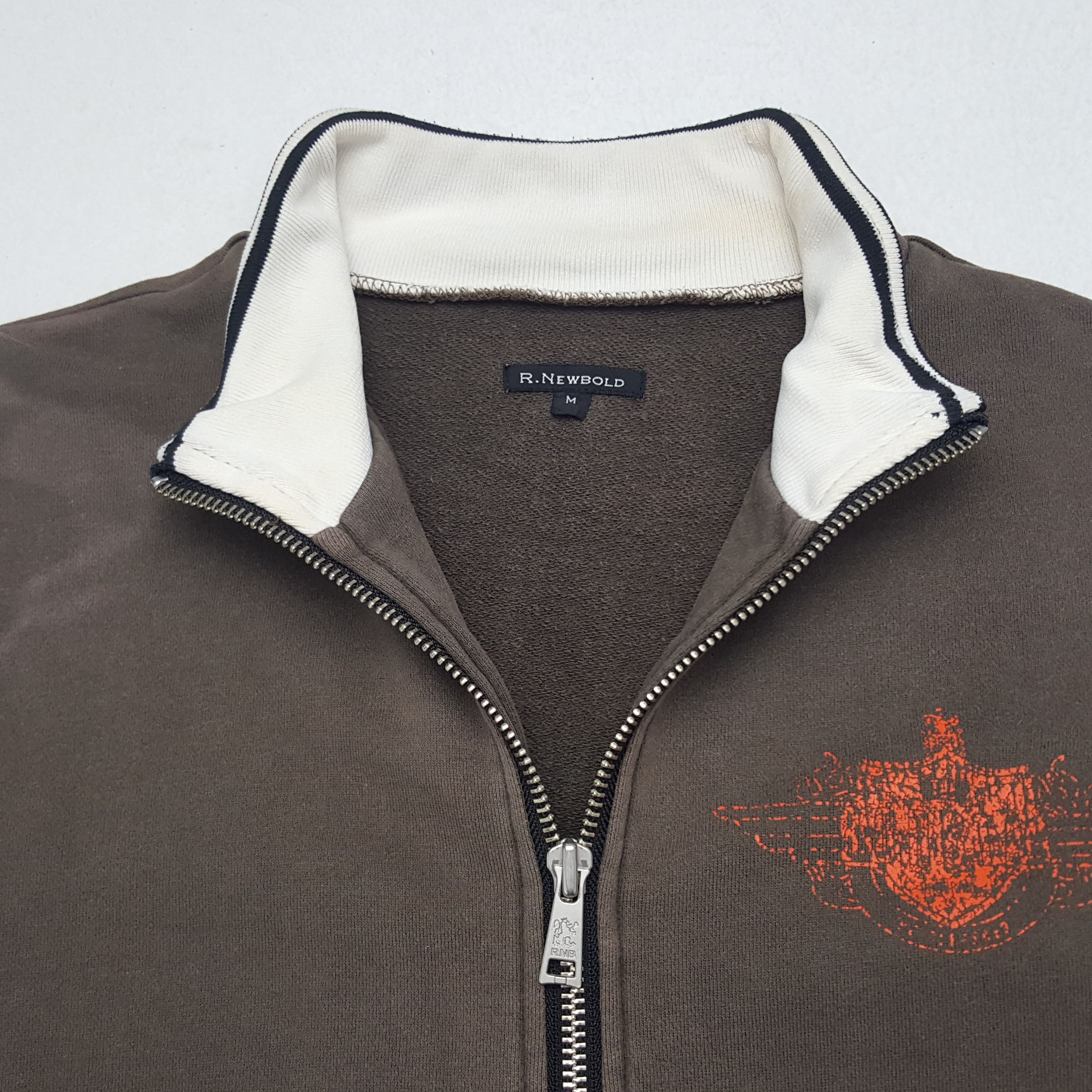 R.Newbold × Vintage Vintage R.Newbold Zipper Sweater Size US S / EU 44-46 / 1 - 5 Thumbnail