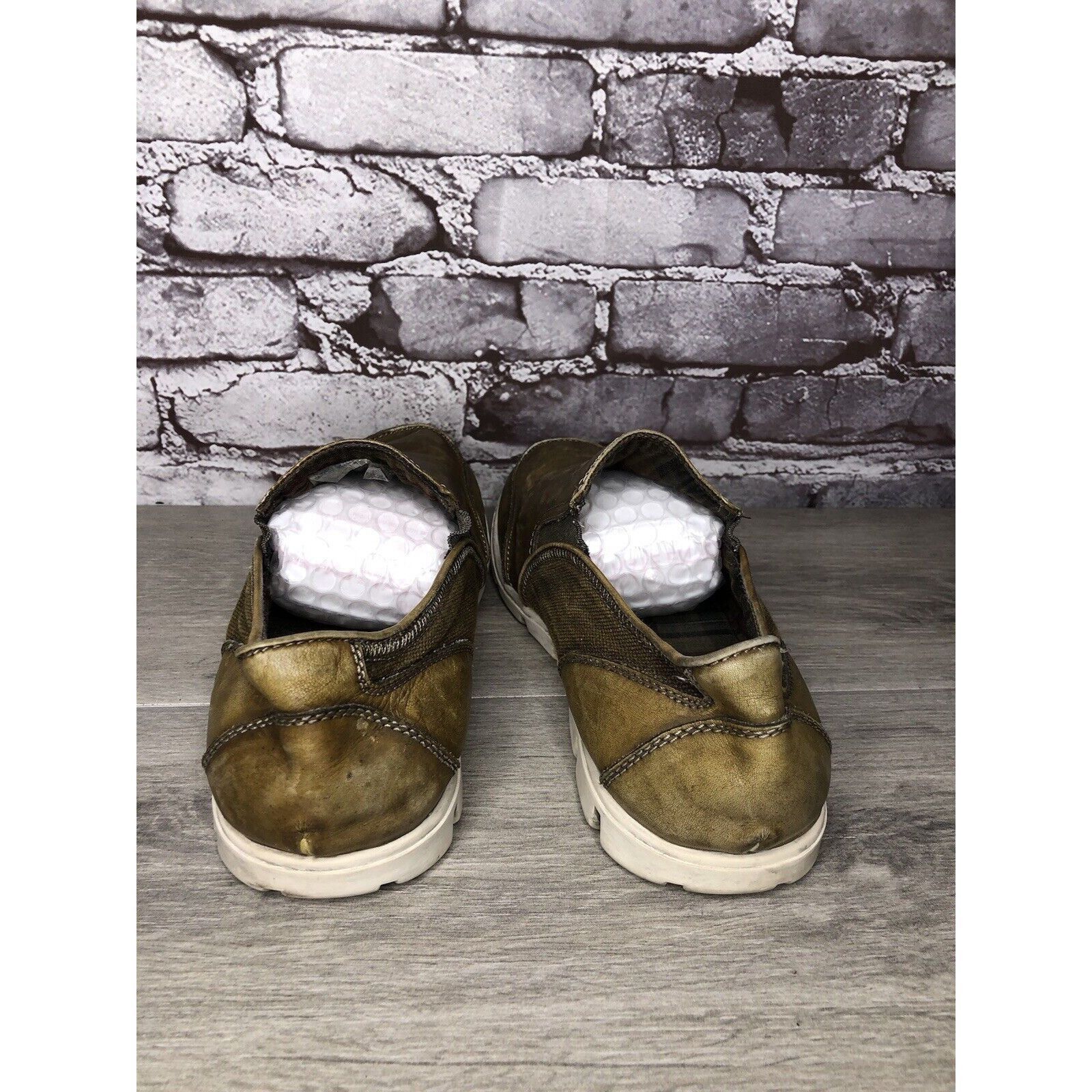 Bed Stu Bed Stu Coaster Brown Leather Slip On Loafers Casual Shoes M Size US 10 / EU 43 - 3 Thumbnail