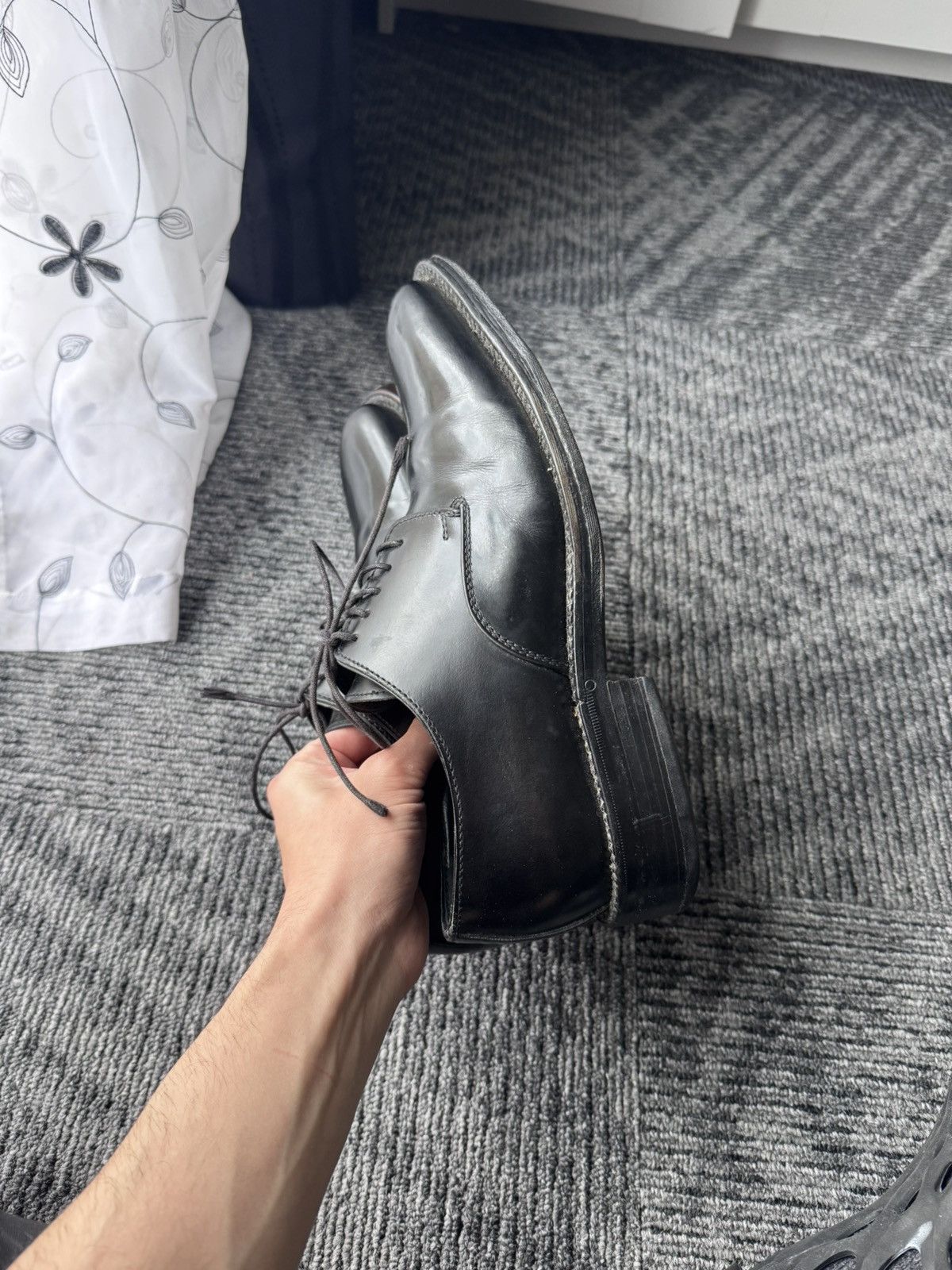 Gucci Vintage Gucci leather formal mens shoes Size US 7 / EU 40 - 3 Thumbnail