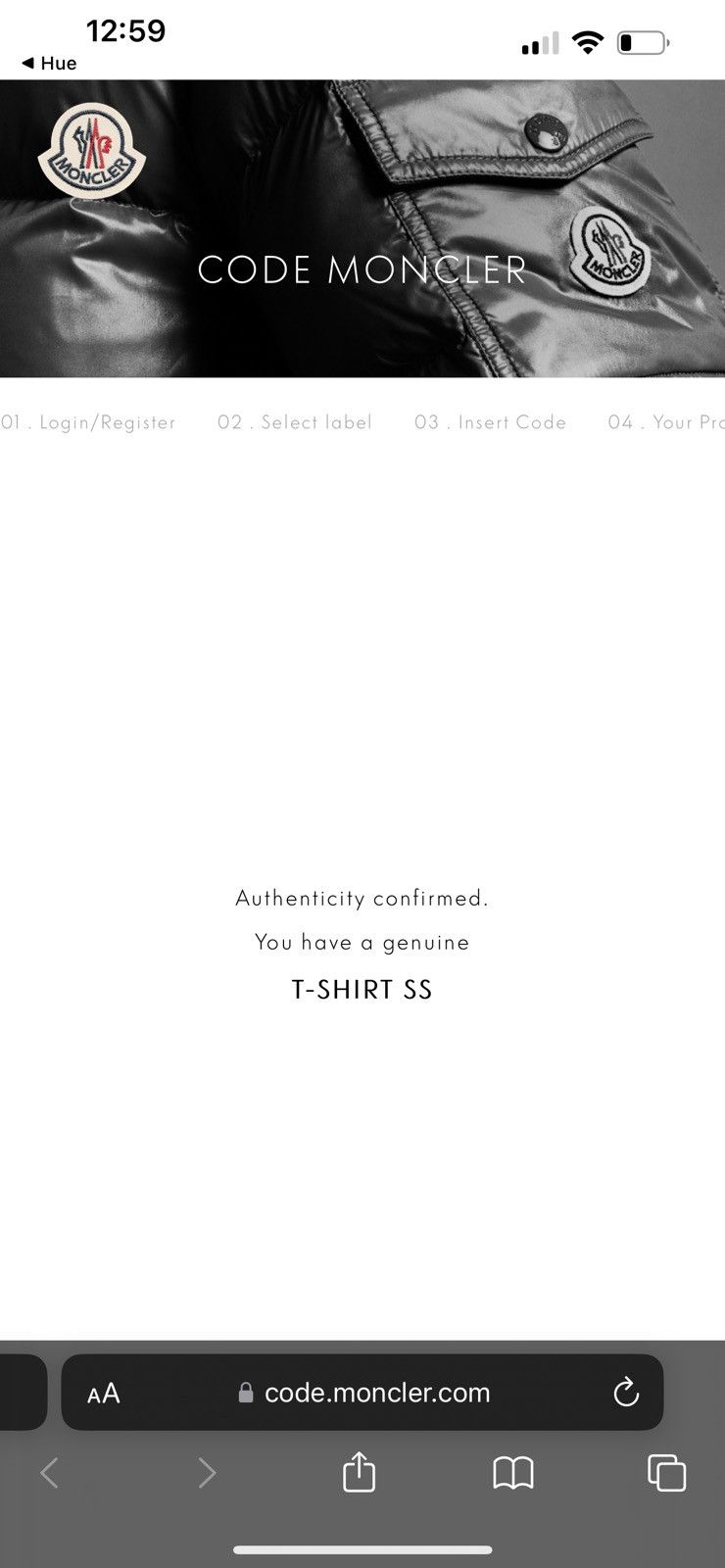 Moncler Moncler Pixelated Logo T Shirt Size US XXL / EU 58 / 5 - 9 Thumbnail