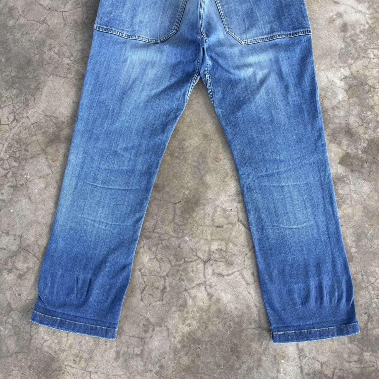Gramicci W34x30.5 Vintage Gramicci Faded Ripped Knee Denim Jean pants Size US 34 / EU 50 - 12 Thumbnail