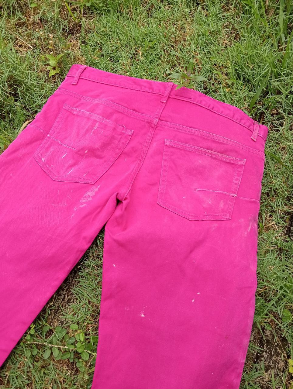 Dior × Hedi Slimane Dior Homme Combine Cotton Polyurethane Stretch Pants Size US 32 / EU 48 - 17 Thumbnail