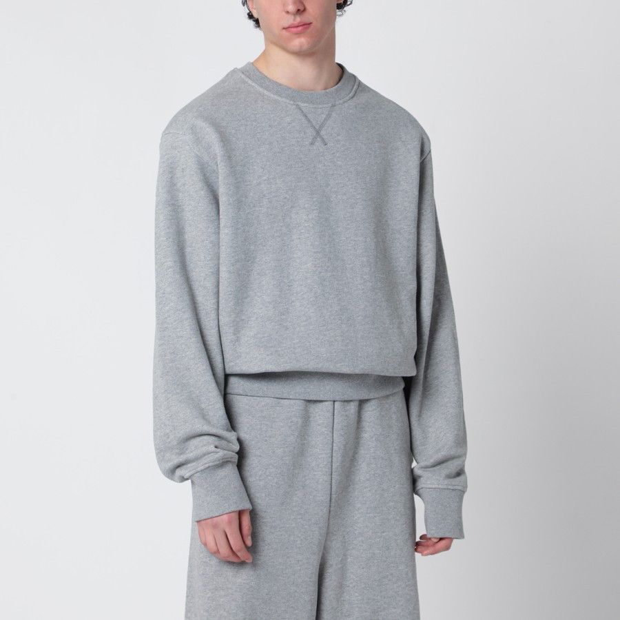 Entire Studios o1d2blof0226 Cotton Crewneck Sweatshirt in Gray Size US M / EU 48-50 / 2 - 1 Thumbnail