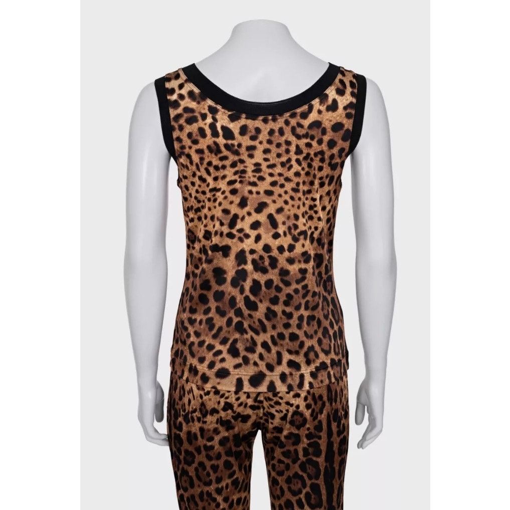 Dolce & Gabbana Dolce & Gabbana Leopard Print Three-Piece Suit - S / IT40 Size S / US 4 / IT 40 - 9 Thumbnail