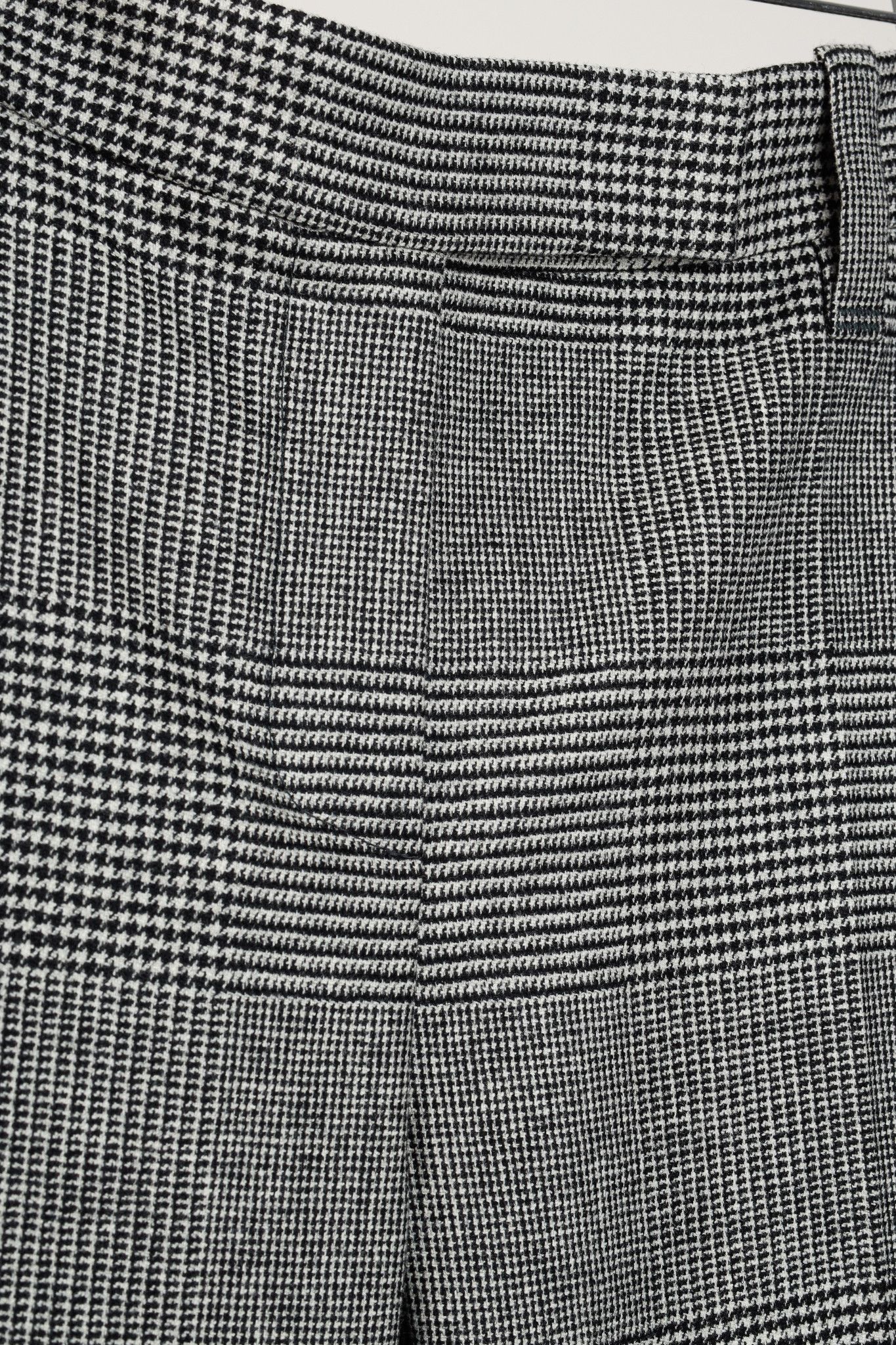 Brunello Cucinelli Brunello Cucinelli Houndstooth Wool Cigarette pant w/ Monili Size 27" / US 4 / IT 40 - 9 Thumbnail