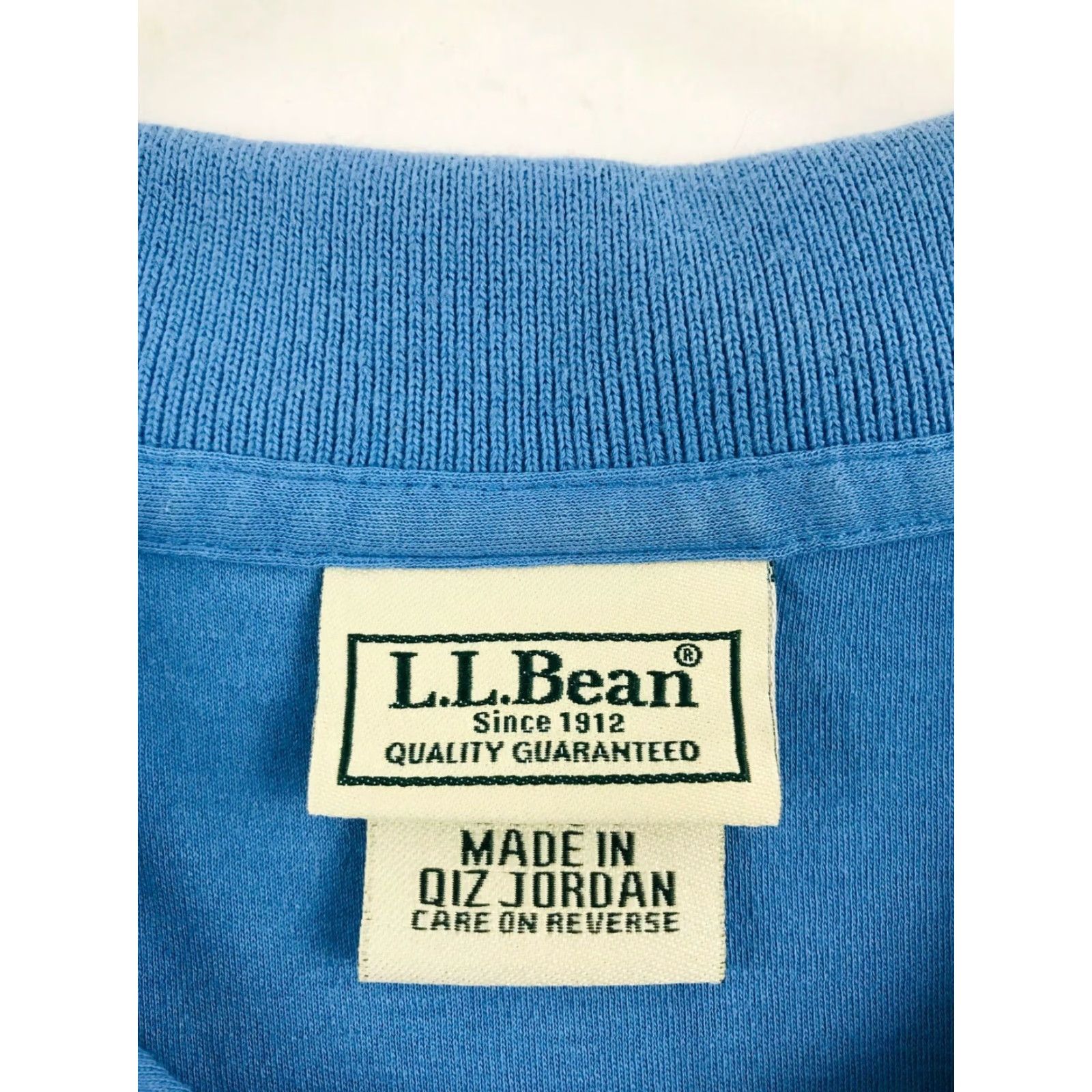 Vintage L.L. Bean Polo Shirt Men Medium Blue 1/4 Button-Down Short Sleeve Collared Shirt Regular Fit Size US M / EU 48-50 / 2 - 5 Thumbnail