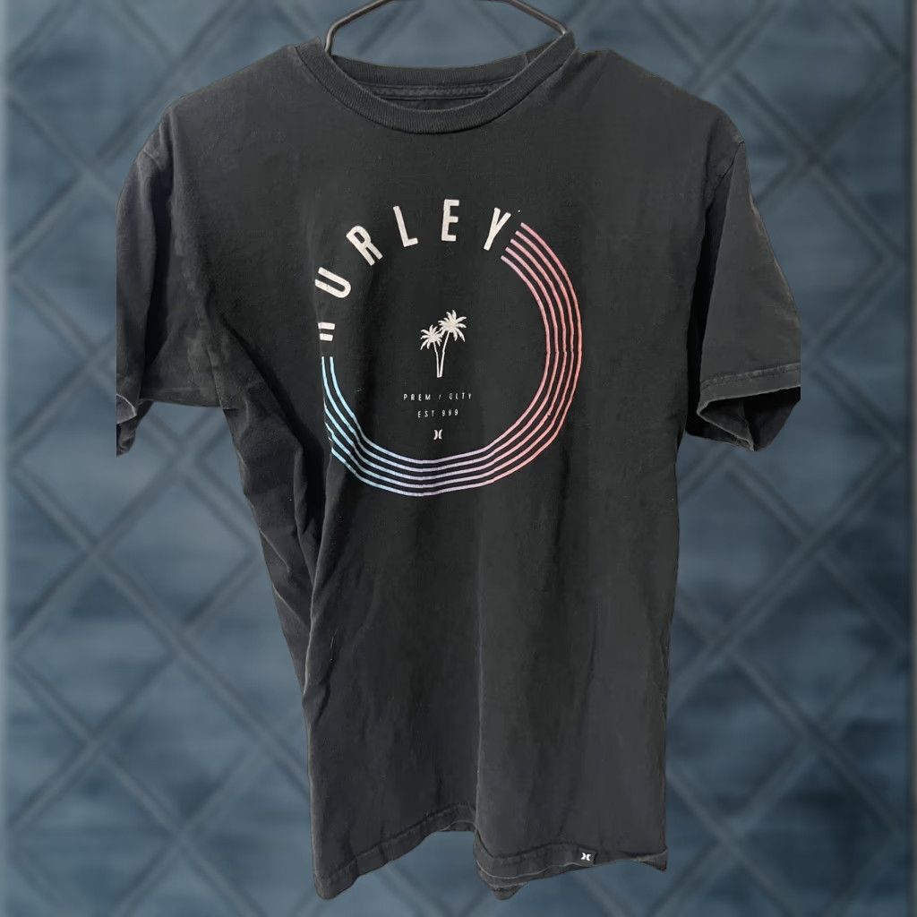 Hurley Hurley T-Shirt Men’s Short Sleeve Logo Tee Crew Neck Medium Black Cotton Vintage: No / 2010s / Regular Fit / Logo Size US M / EU 48-50 / 2 - 1 Thumbnail