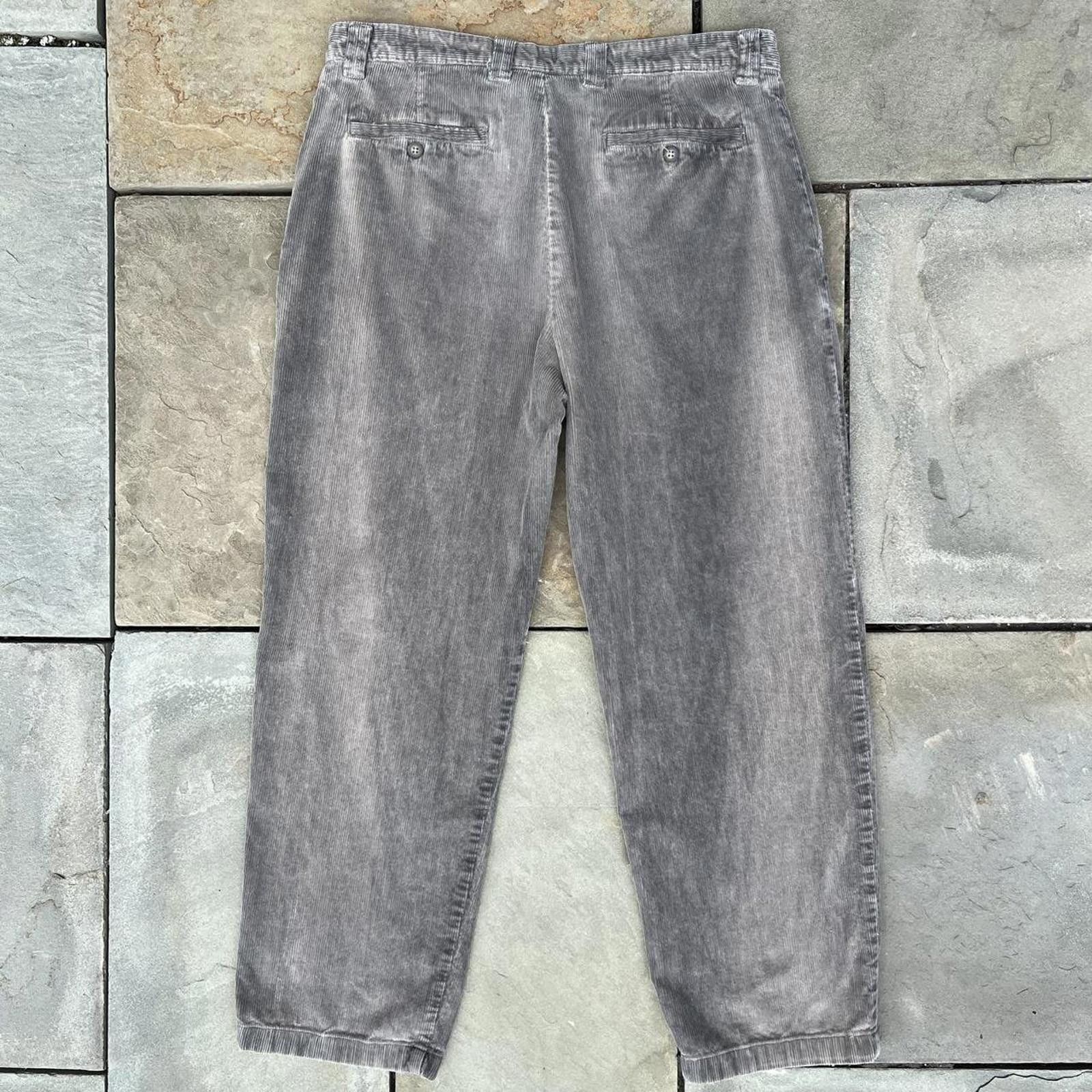 Fieldmaster Vintage Y2K Grey Overdye Corduroy Pants Size US 34 / EU 50 - 4 Thumbnail