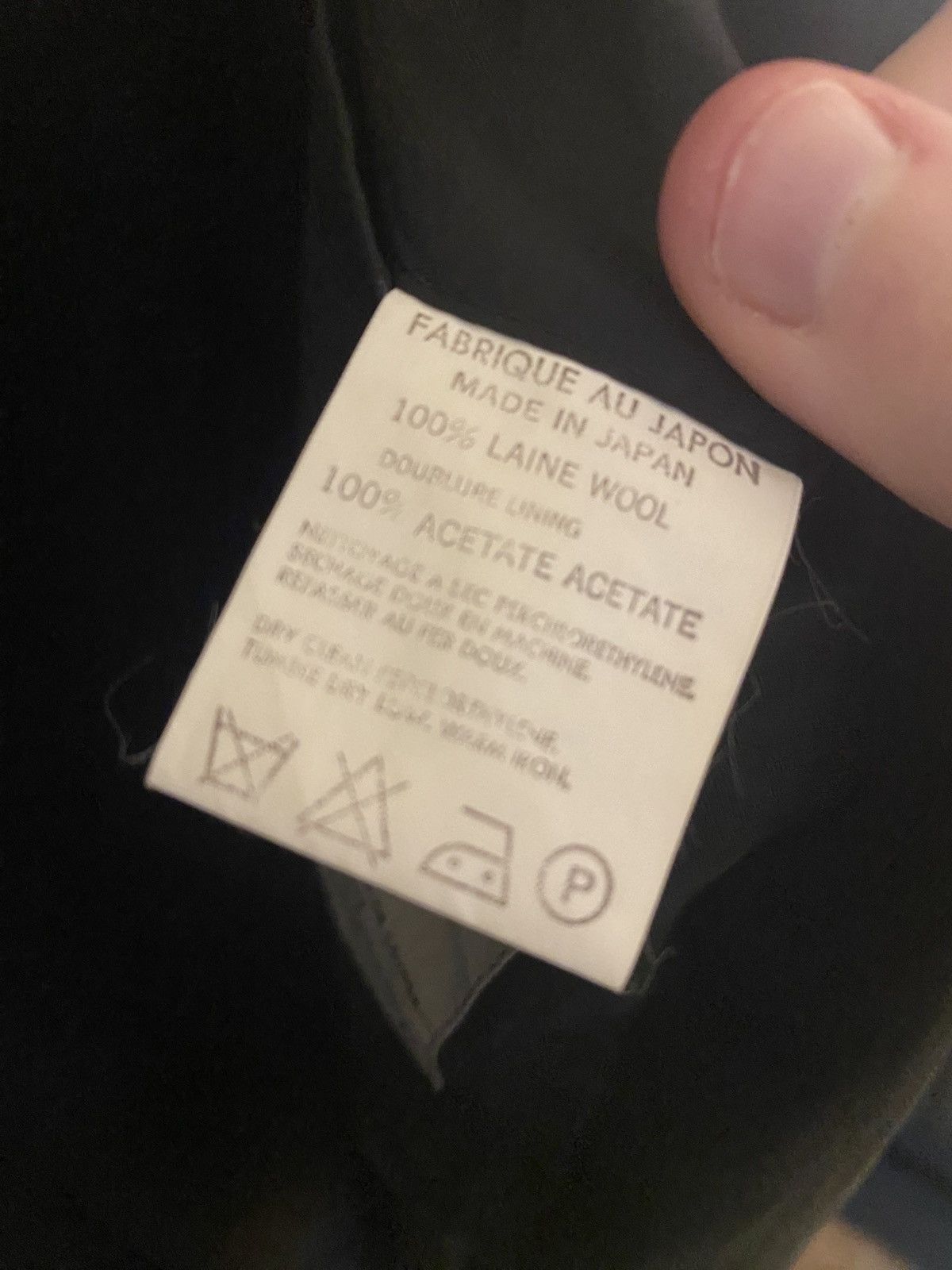 Yohji Yamamoto Yohji Yamamoto SS97 Gabardine Blazer Size 38R - 9 Thumbnail