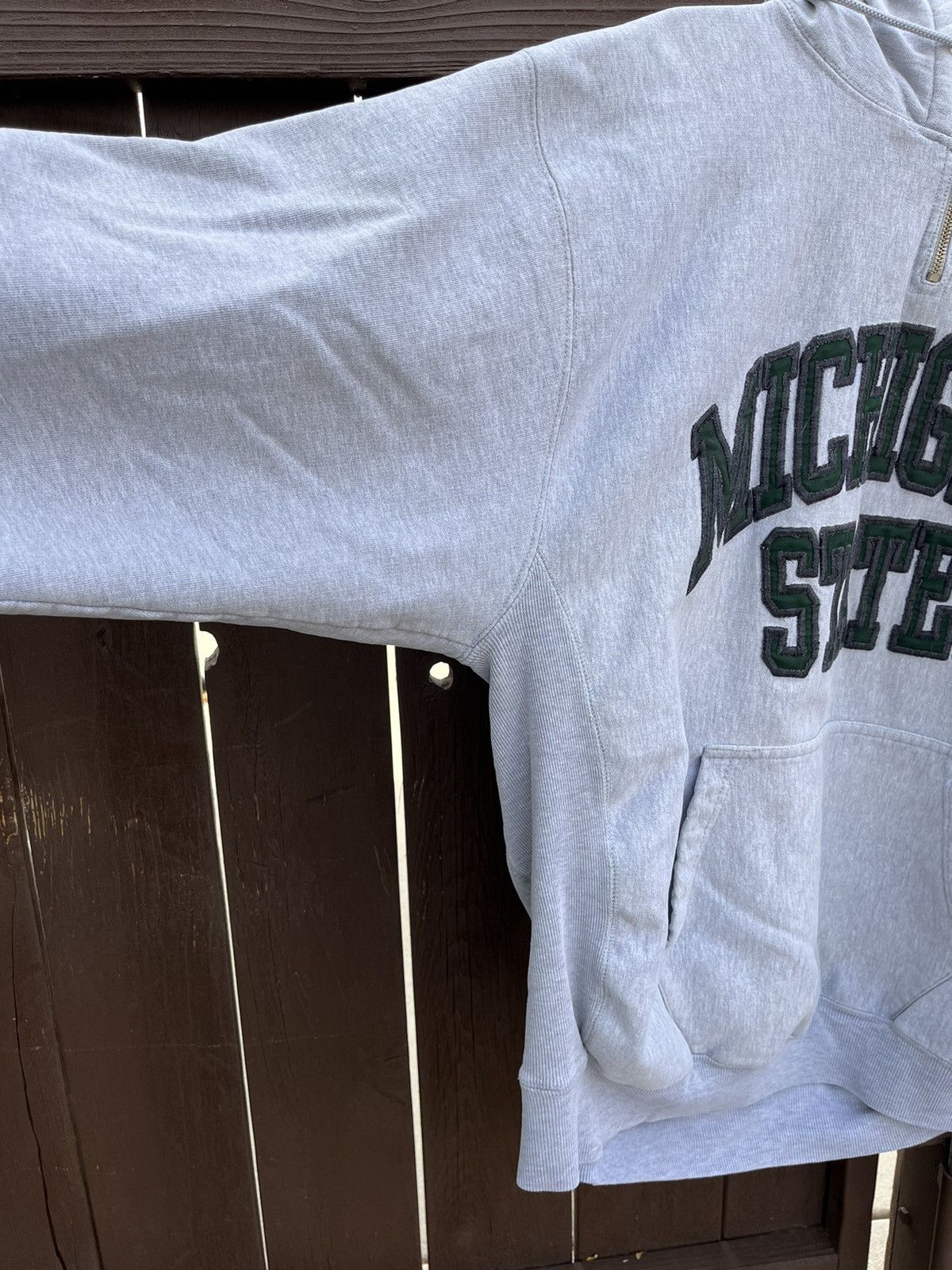 Vintage michigan state embroidered hoodie Size US XL / EU 56 / 4 - 3 Thumbnail