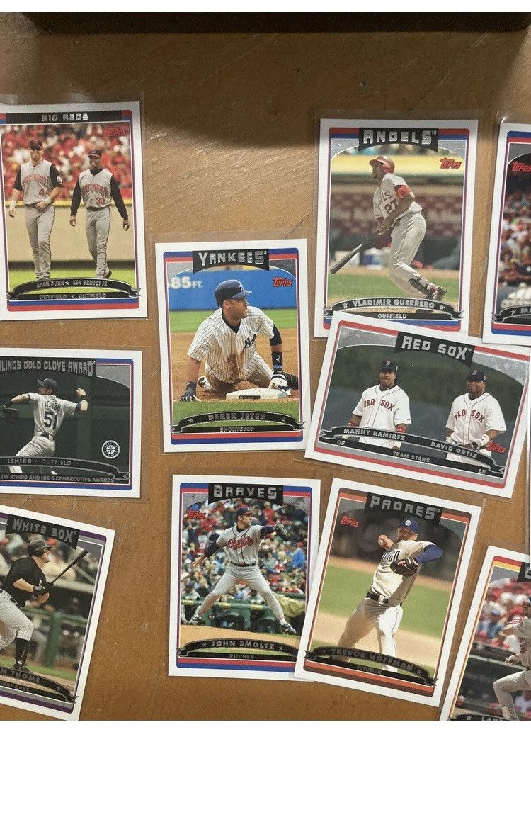 Other Vintage 2006 Topps Baseball Series 1 & 2 Open Box Lot HOF Size ONE SIZE - 5 Thumbnail