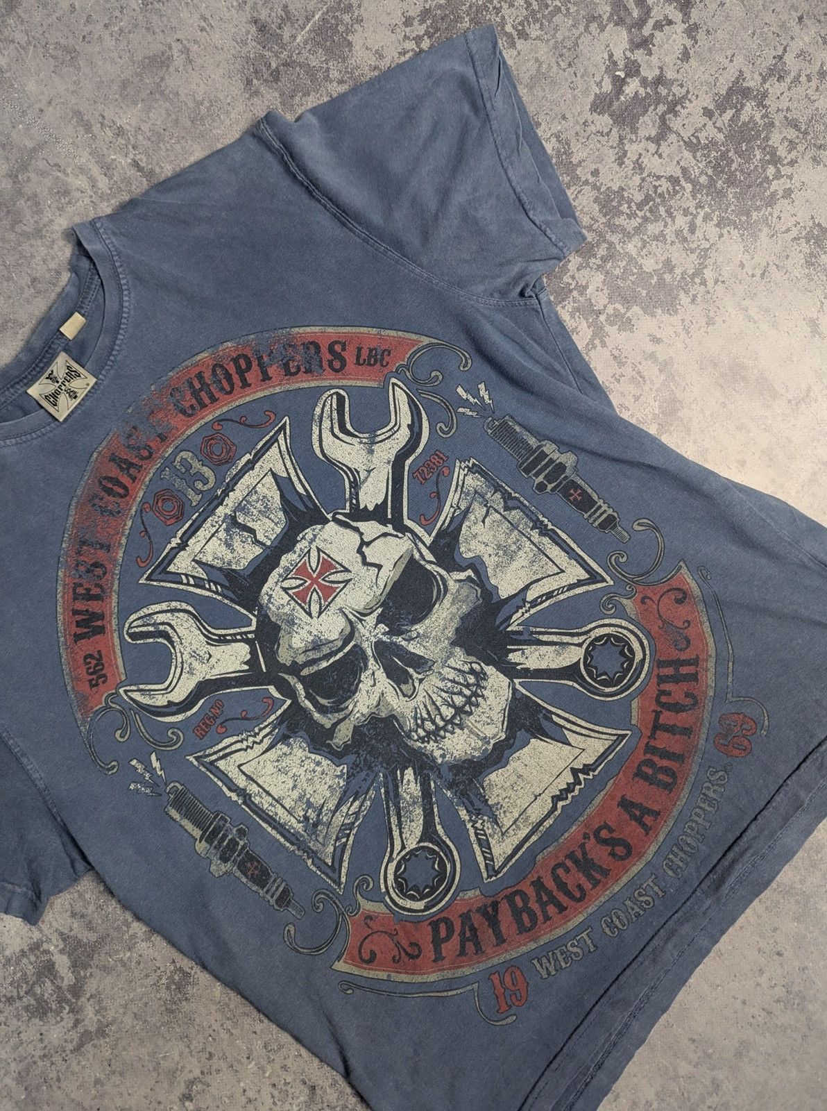 West Coast Choppers ☠️ Weast Coast Choppers vintage t-shirt 00s Size US M / EU 48-50 / 2 - 3 Thumbnail