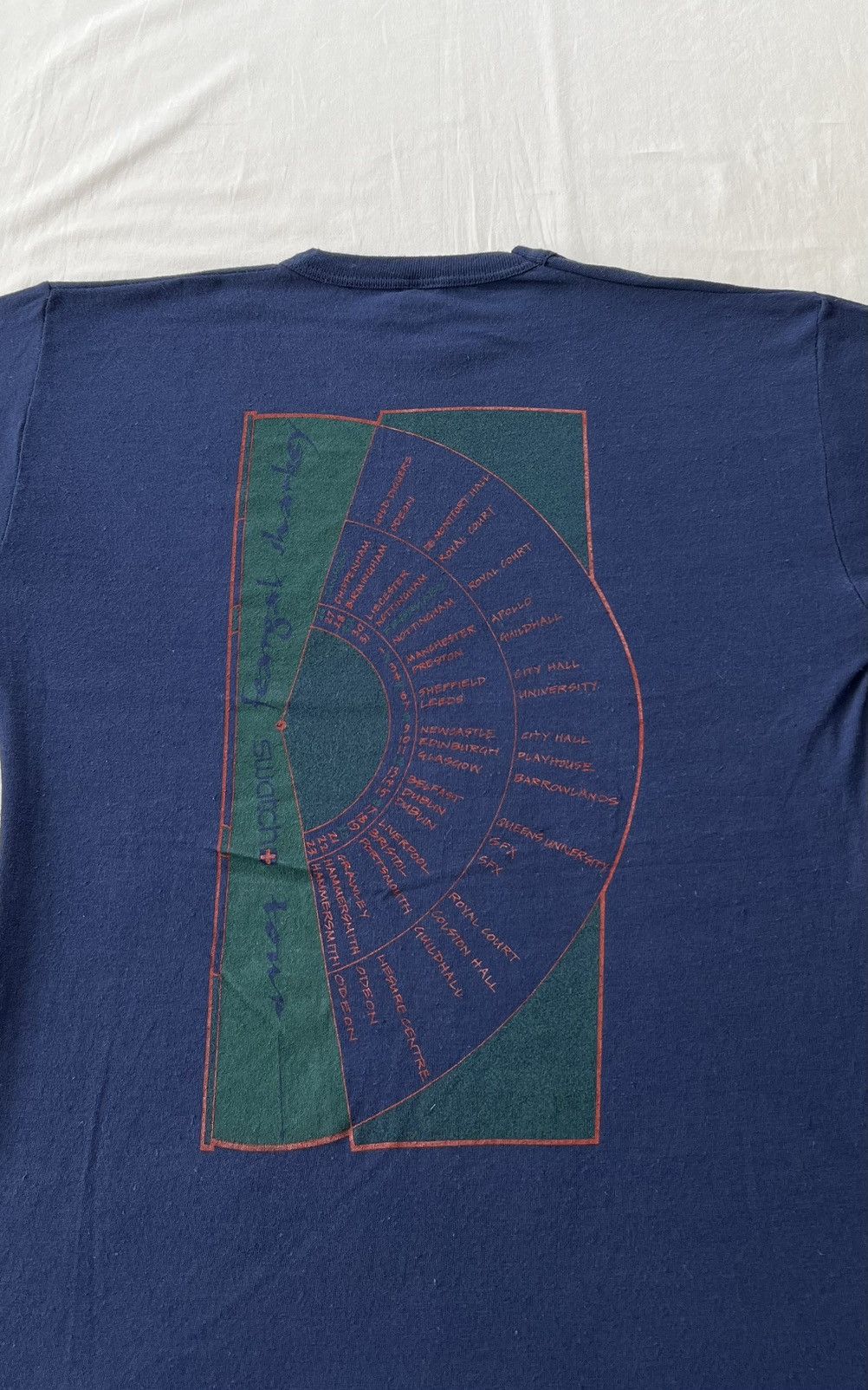 Band Tees Vintage 80s Fergal Sharkey Swatch The Undertones T-shirt Size US M / EU 48-50 / 2 - 14 Thumbnail