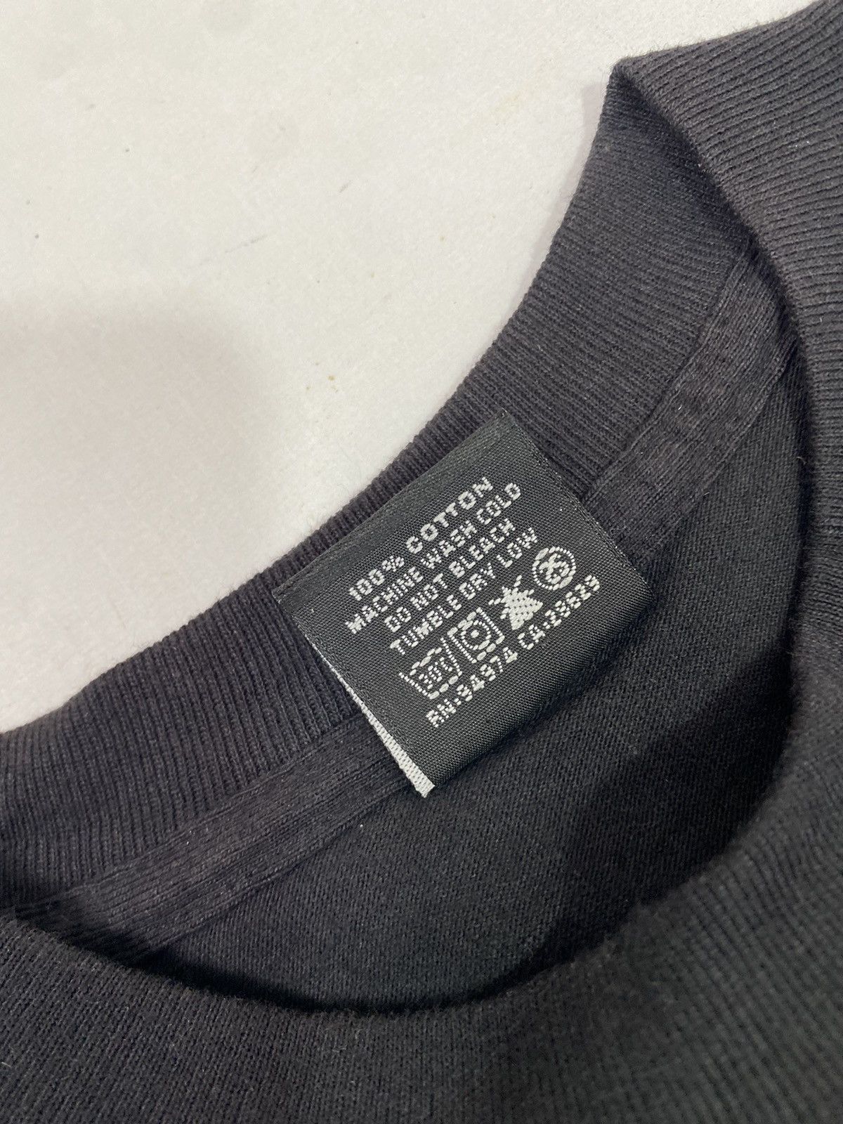Stussy T-SHIRT Stussy International size M black used Size US M / EU 48-50 / 2 - 5 Thumbnail