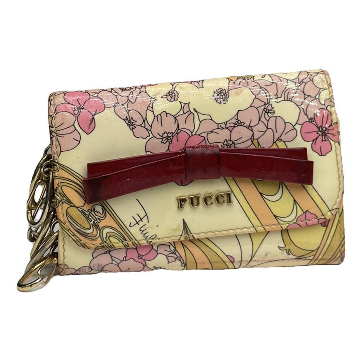 Emilio Pucci Multicolour Patent Leather Purse Size ONE SIZE - 1 Thumbnail