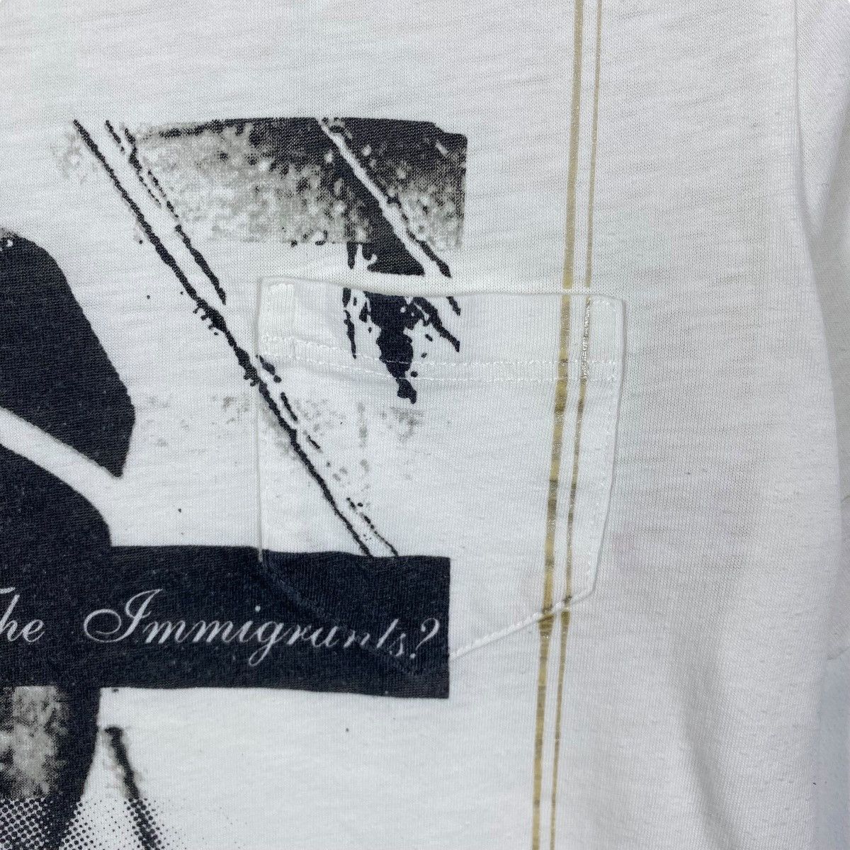 ABAHOUSE ABAHOUSE Whats The Native What The Immigrants Graphic Tee Size US M / EU 48-50 / 2 - 3 Thumbnail