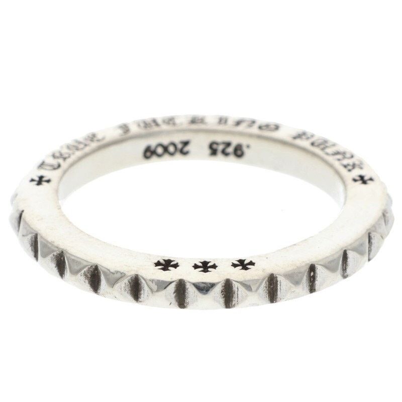 Chrome Hearts Chrome Hearts Big Punk Silver Ring Size ONE SIZE - 5 Thumbnail