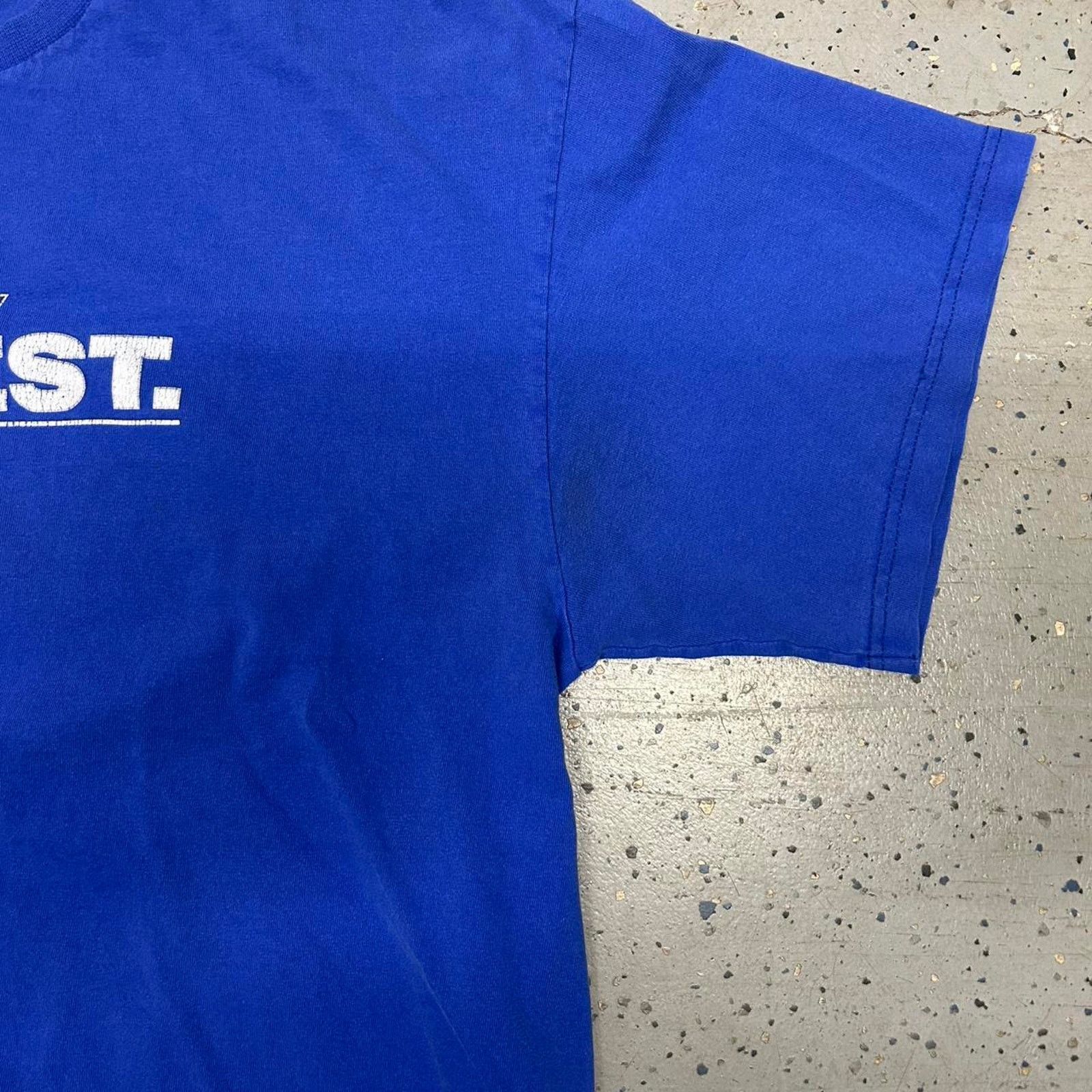Nike VTG/Y2K Blue Nike Duke Basketball graphic tee Size US XL / EU 56 / 4 - 2 Thumbnail