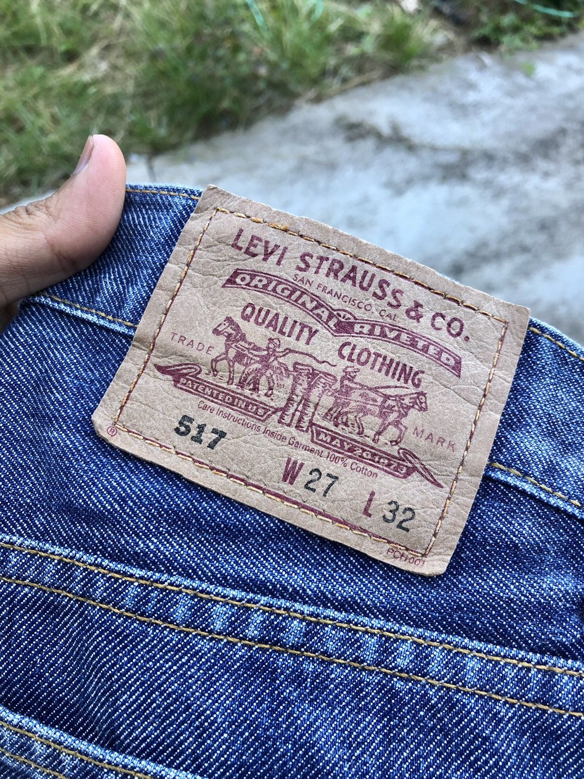 Levi's VTGE FLARED LEVIS 517 DENIM Size US 27 - 4 Thumbnail