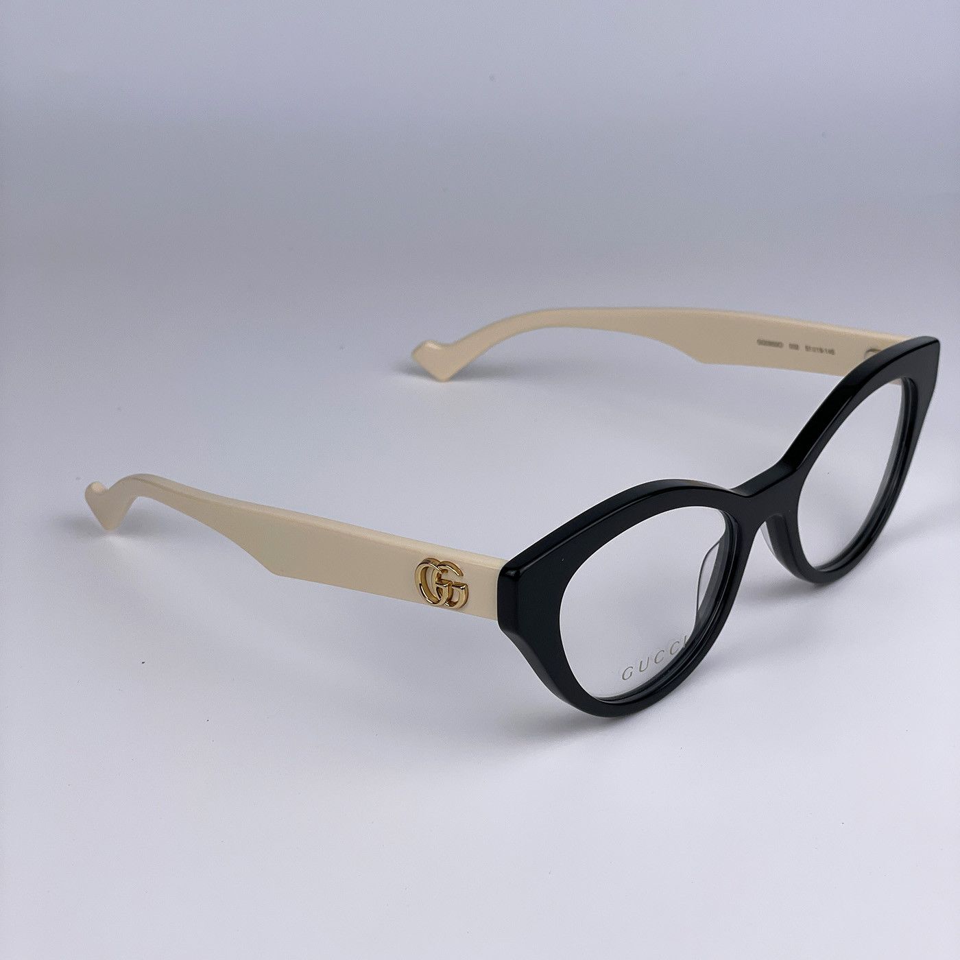 Gucci NEW Gucci GG0959O 002 Temples Cat Eye Women Eyeglasses Size ONE SIZE - 7 Thumbnail