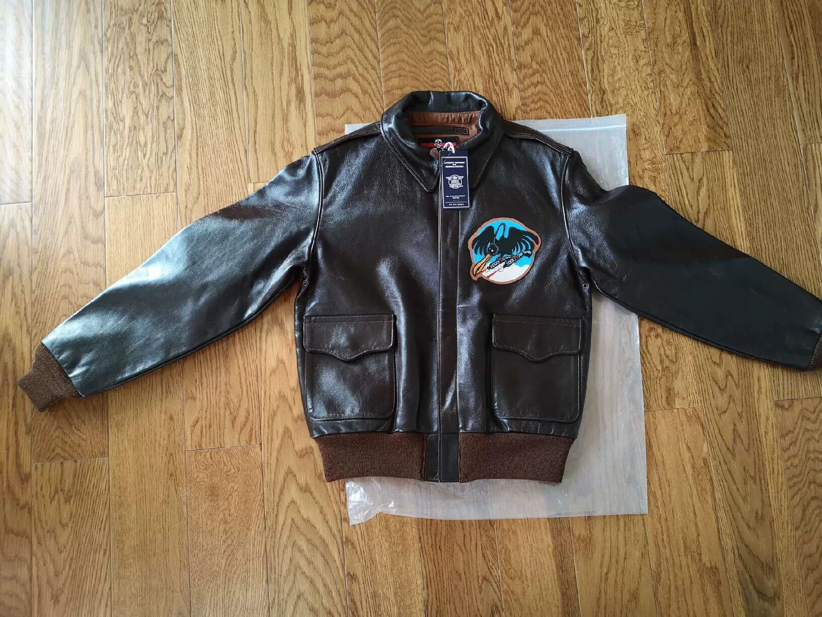 The Real McCoy's Real McCoy A2 Leather Jacket Size US M / EU 48-50 / 2 - 1 Thumbnail