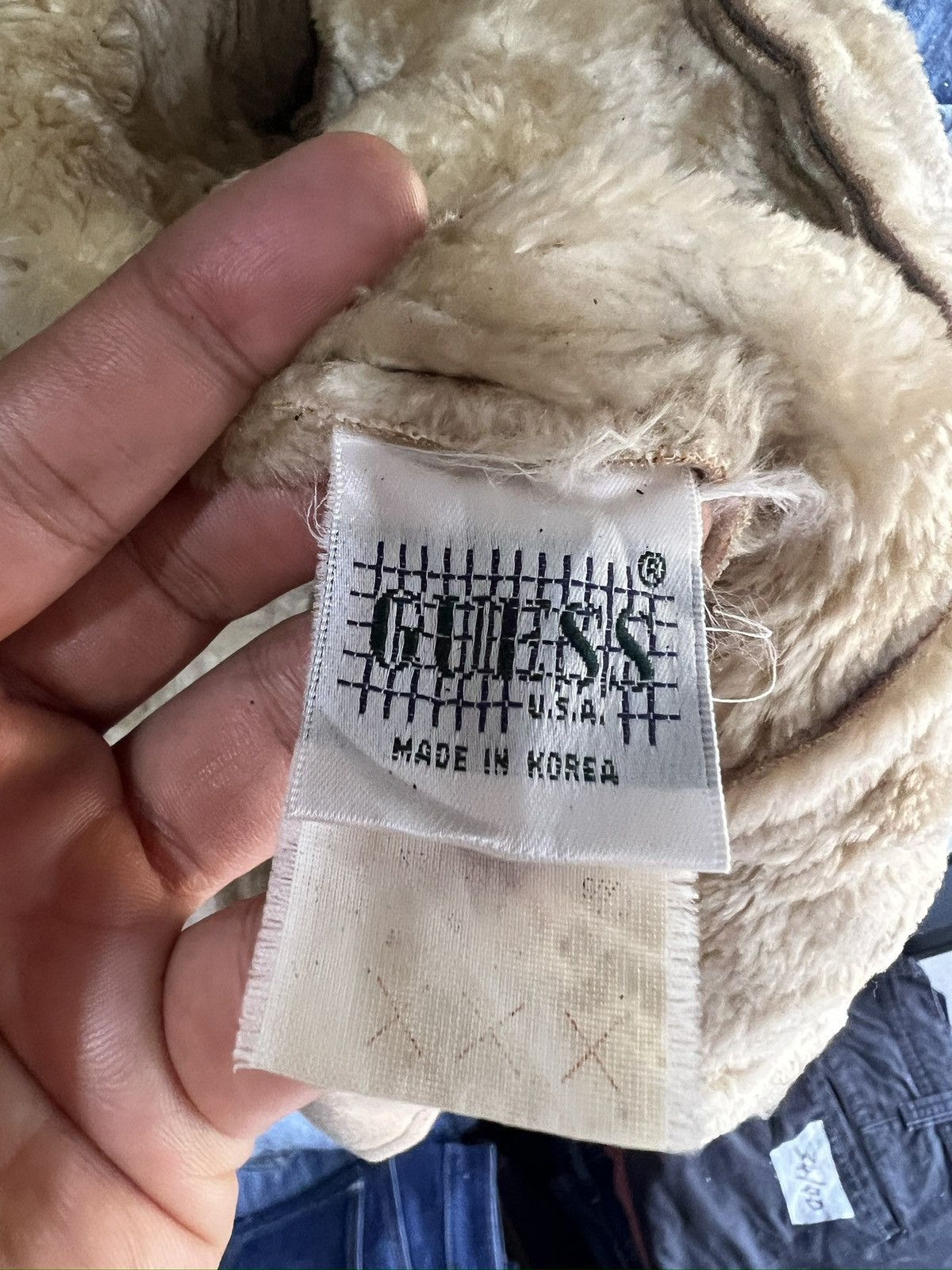 Guess 🔥Rare Guess Sherpa Zipper Jacket Size US M / EU 48-50 / 2 - 14 Thumbnail