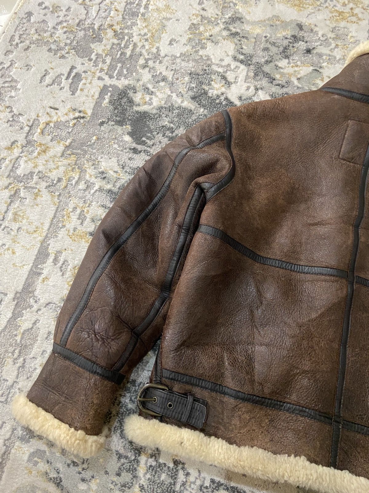 Vintage VINTAGE B3 WIND ARMOUR SHEEPSKIN SHERPA Size US L / EU 52-54 / 3 - 10 Thumbnail