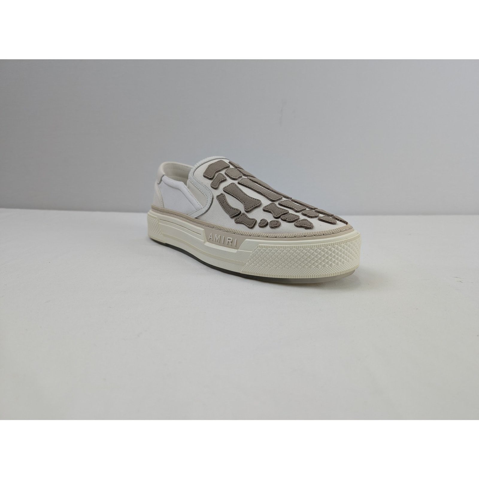 Amiri o1rshd1 Q:2 / Skel Top Slip on Sneakers in White Size US 12 / EU 45 - 2 Thumbnail