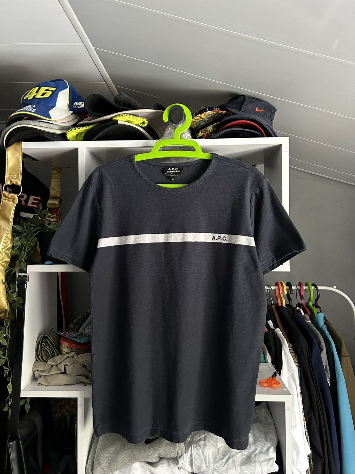 A.P.C. A.P.C t shirt mini logo rare Size US M / EU 48-50 / 2 - 1 Thumbnail