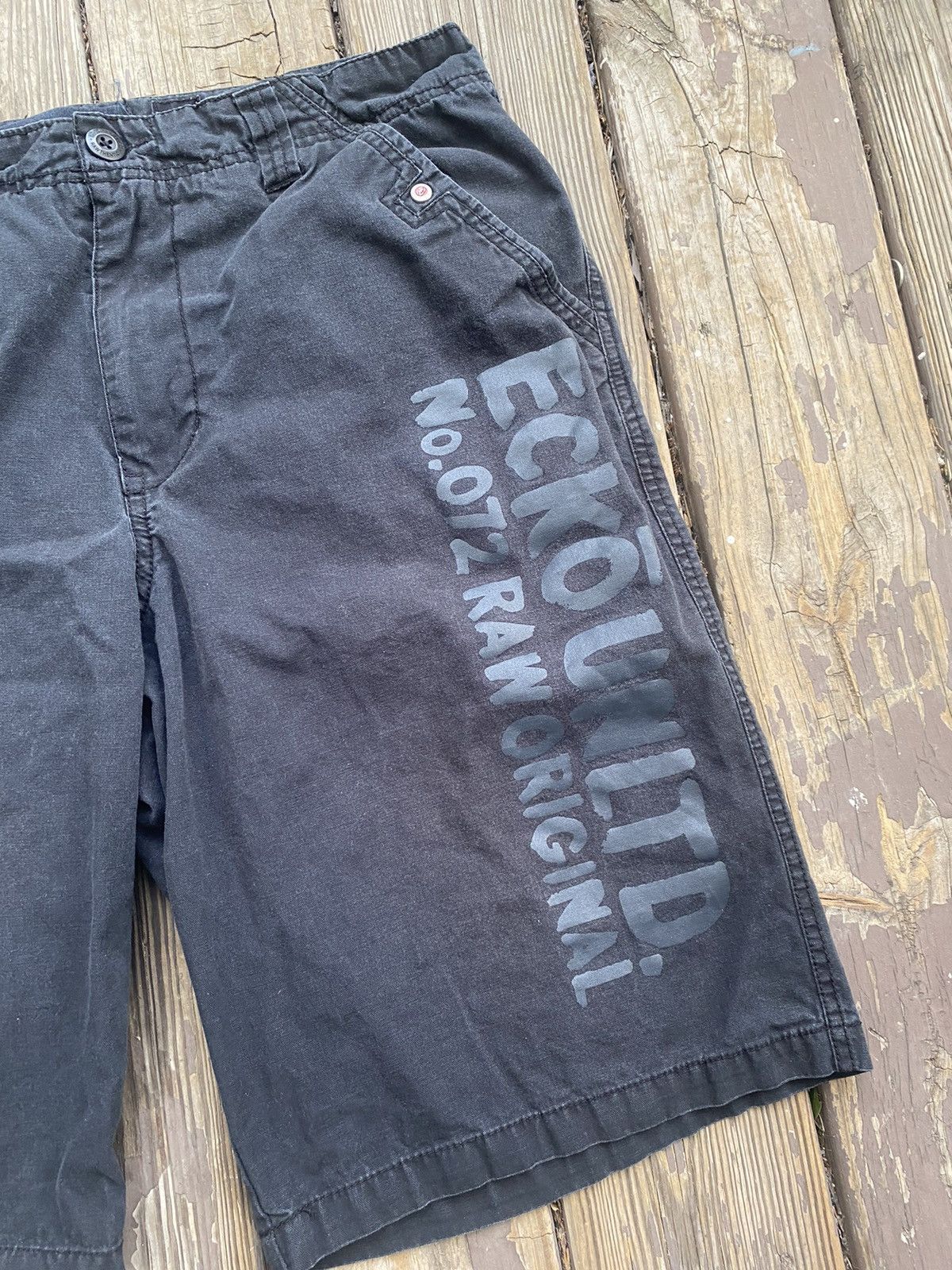 Ecko Unltd. × Vintage Vintage Ecko Cargo Shorts Size US 34 / EU 50 - 3 Thumbnail
