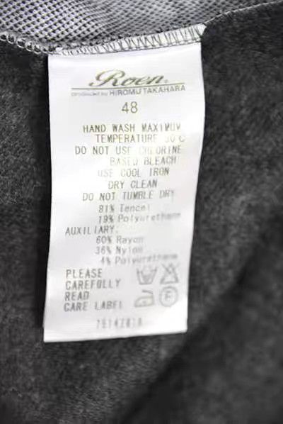Roen Roen Gothic Long Sleeve T-Shirt K11 Size US M / EU 48-50 / 2 - 4 Thumbnail