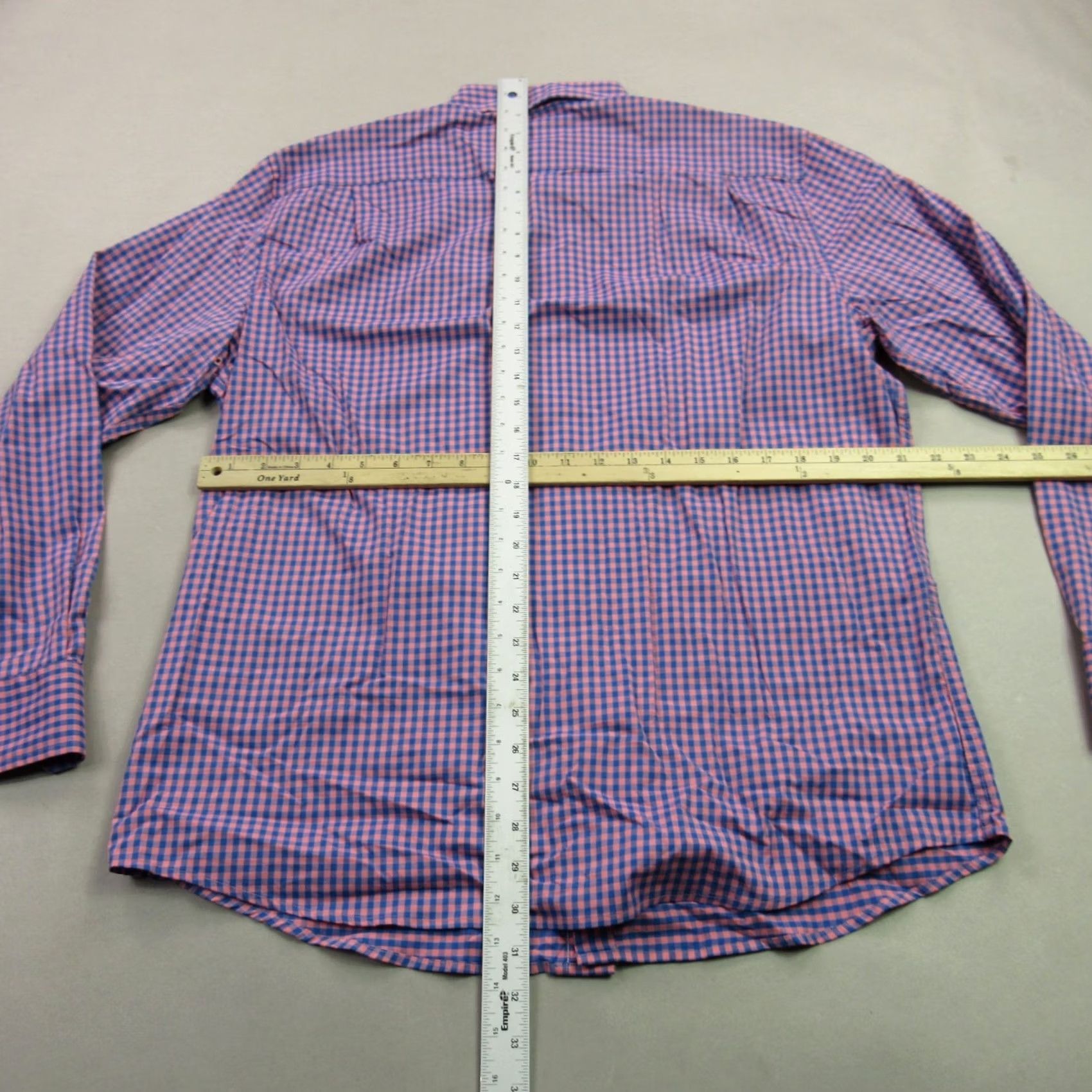 Southern Tide Southern Tide Shirt Mens Large Long Sleeve Button Front Checks Pocket Size US L / EU 52-54 / 3 - 7 Thumbnail