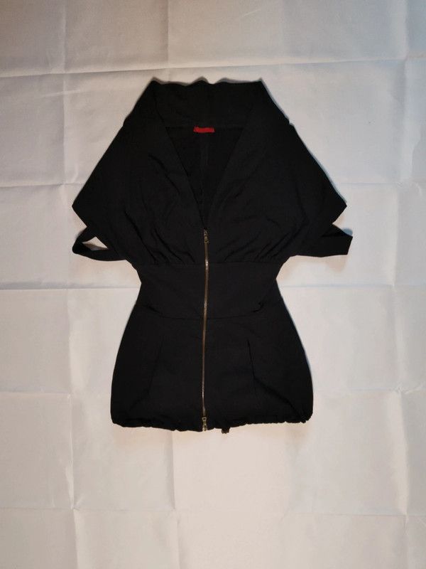 Prada Prada black 2000s short sleeve dress Size M / US 6-8 / IT 42-44 - 1 Thumbnail