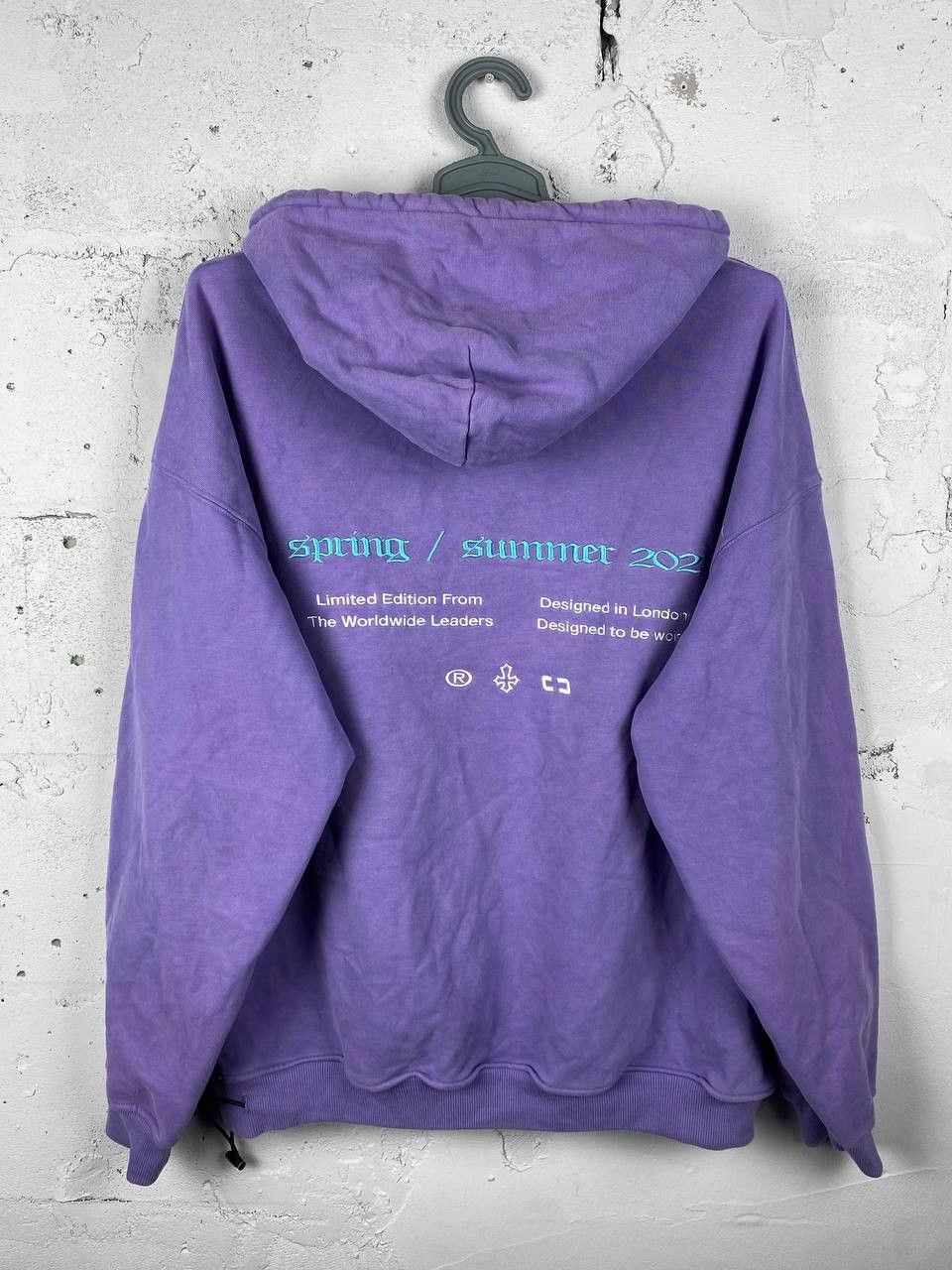 Unknown London Unknown London Violet Heavy Hoodie Size US XL / EU 56 / 4 - 7 Thumbnail