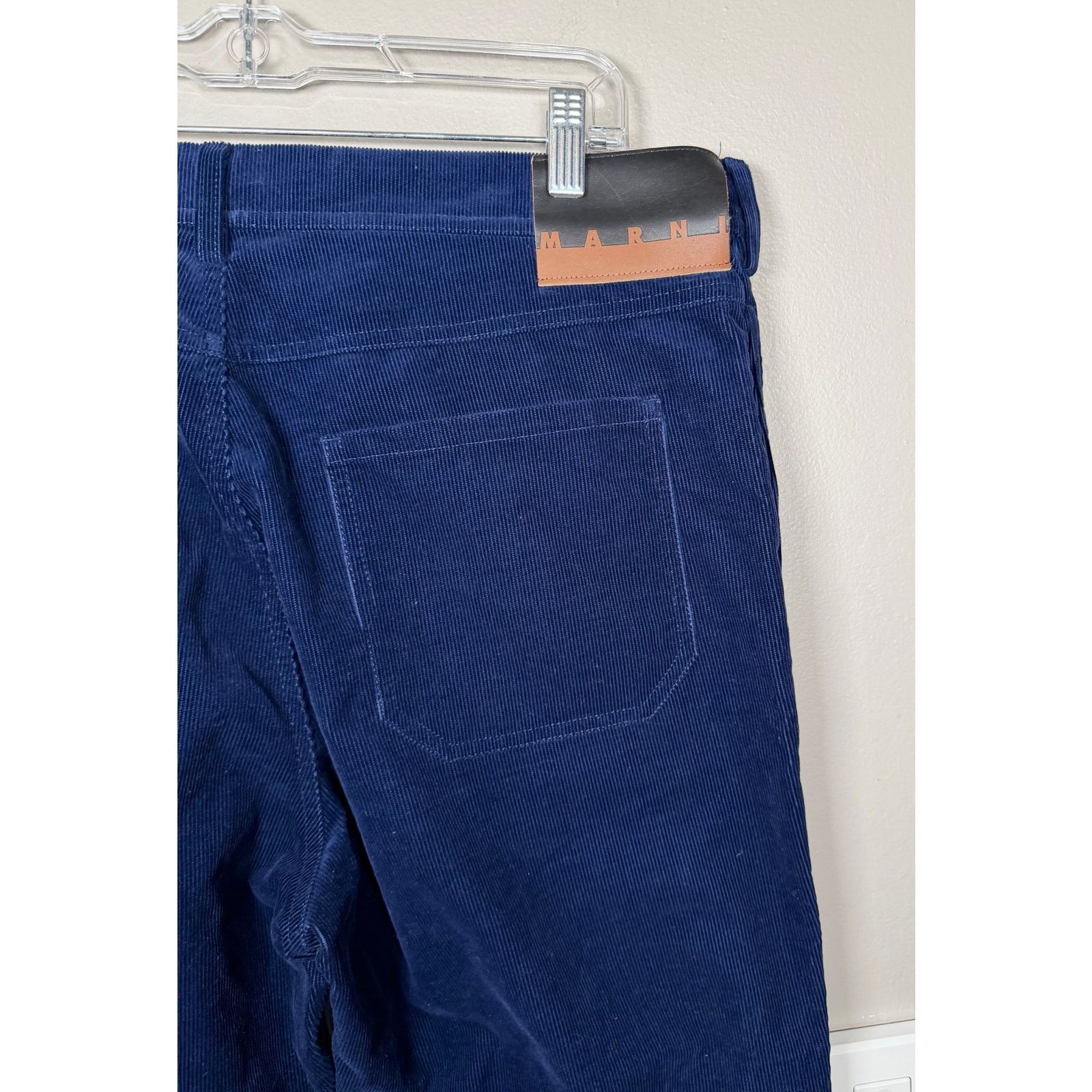 Marni NWT Marni Navy Corduroy Trousers size 54IT/38 US $750 Size US 38 / EU 54 - 10 Thumbnail