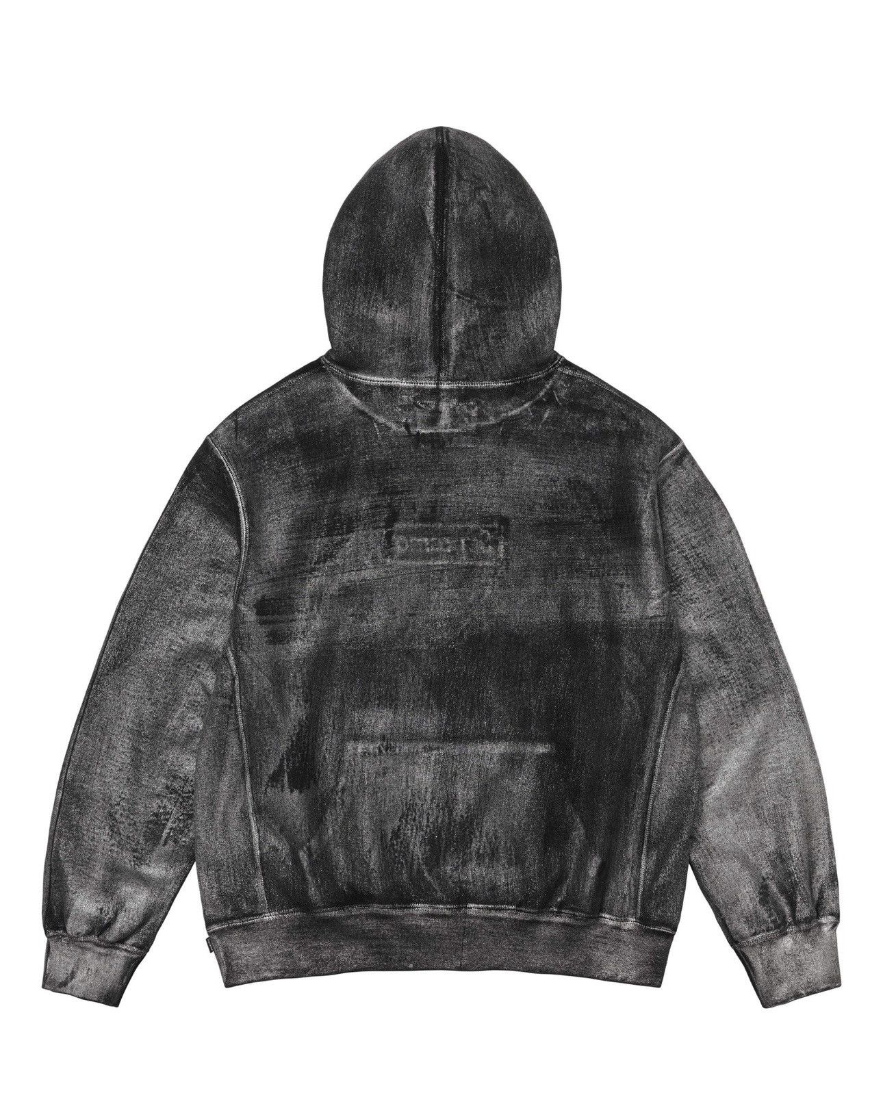 Maison Margiela × Supreme Supreme MM6 Maison Margiela Foil Box Logo Hoodie Black Sz M Size US M / EU 48-50 / 2 - 5 Thumbnail
