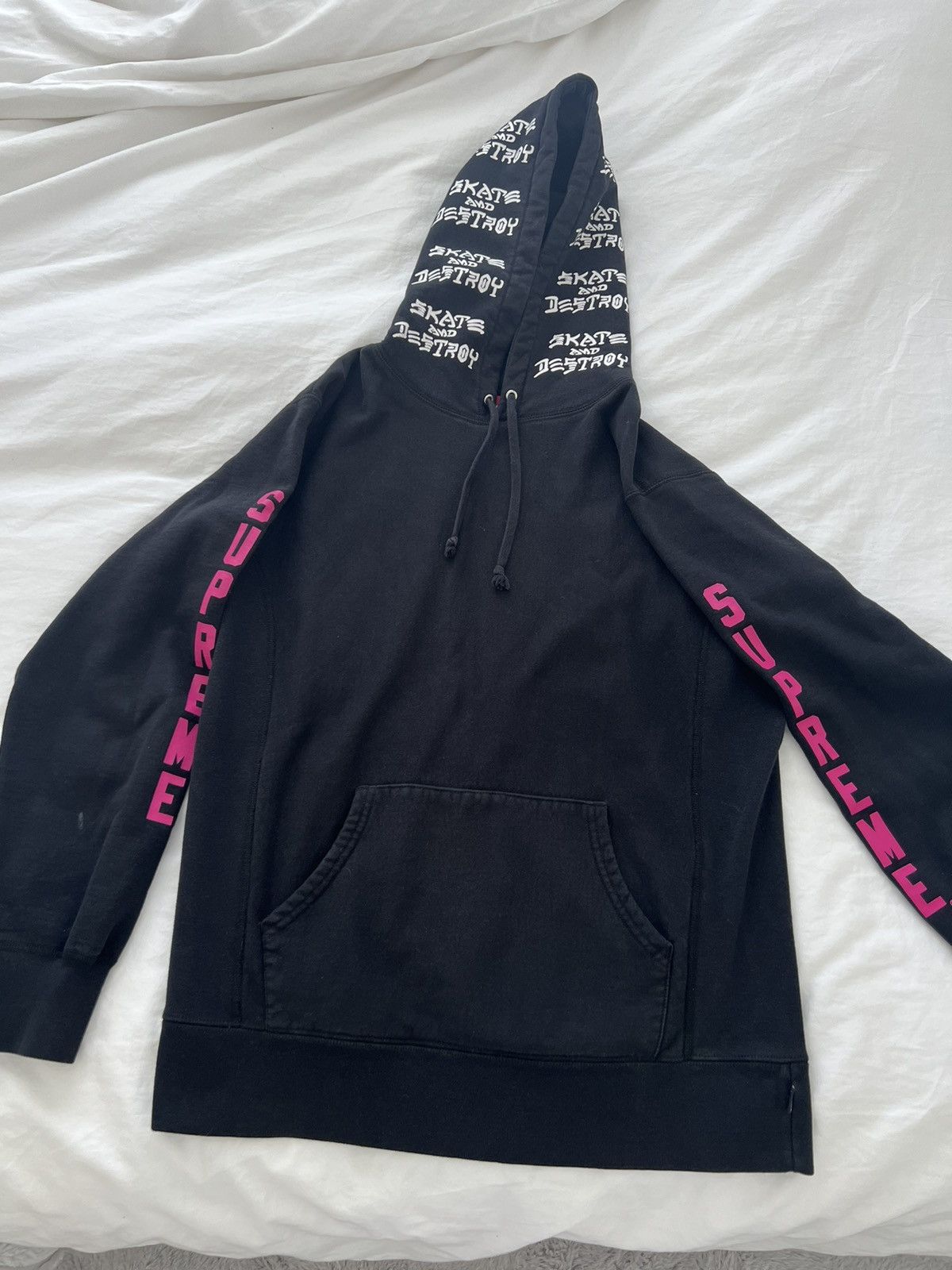 Supreme Hooded Supreme Skate Hoodies SUPREME X THRASHER BOYFRIEND