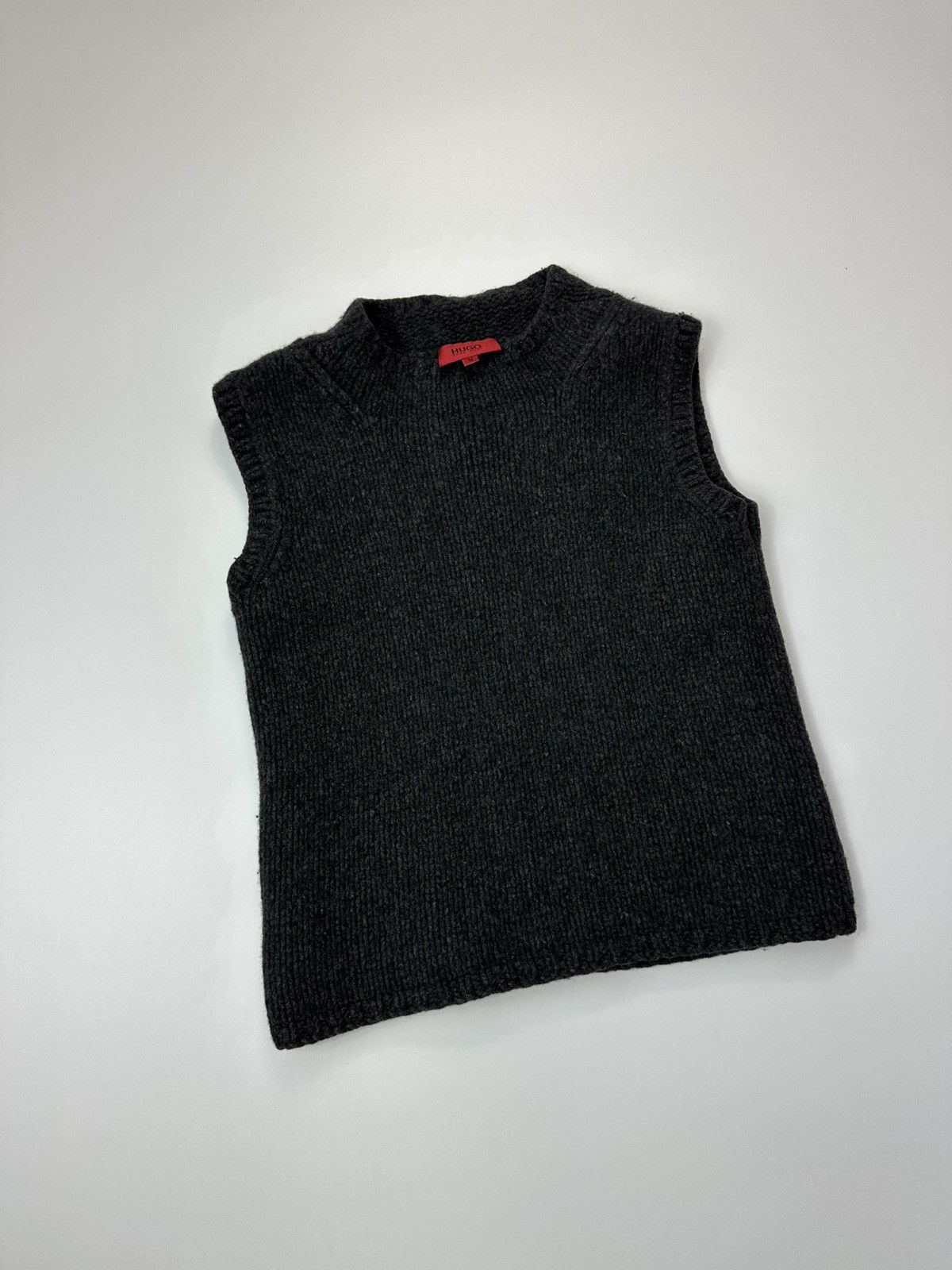 Hugo Boss Hugo Boss Wool Classic Vest Men's Gray Size US M / EU 48-50 / 2 - 5 Thumbnail