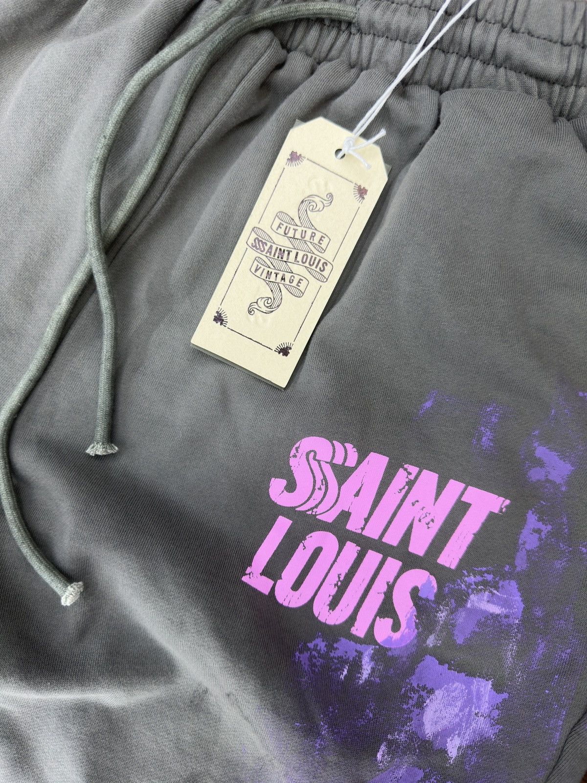 Designer Saint Louis Sweat Pants Size US 30 / EU 46 - 3 Thumbnail