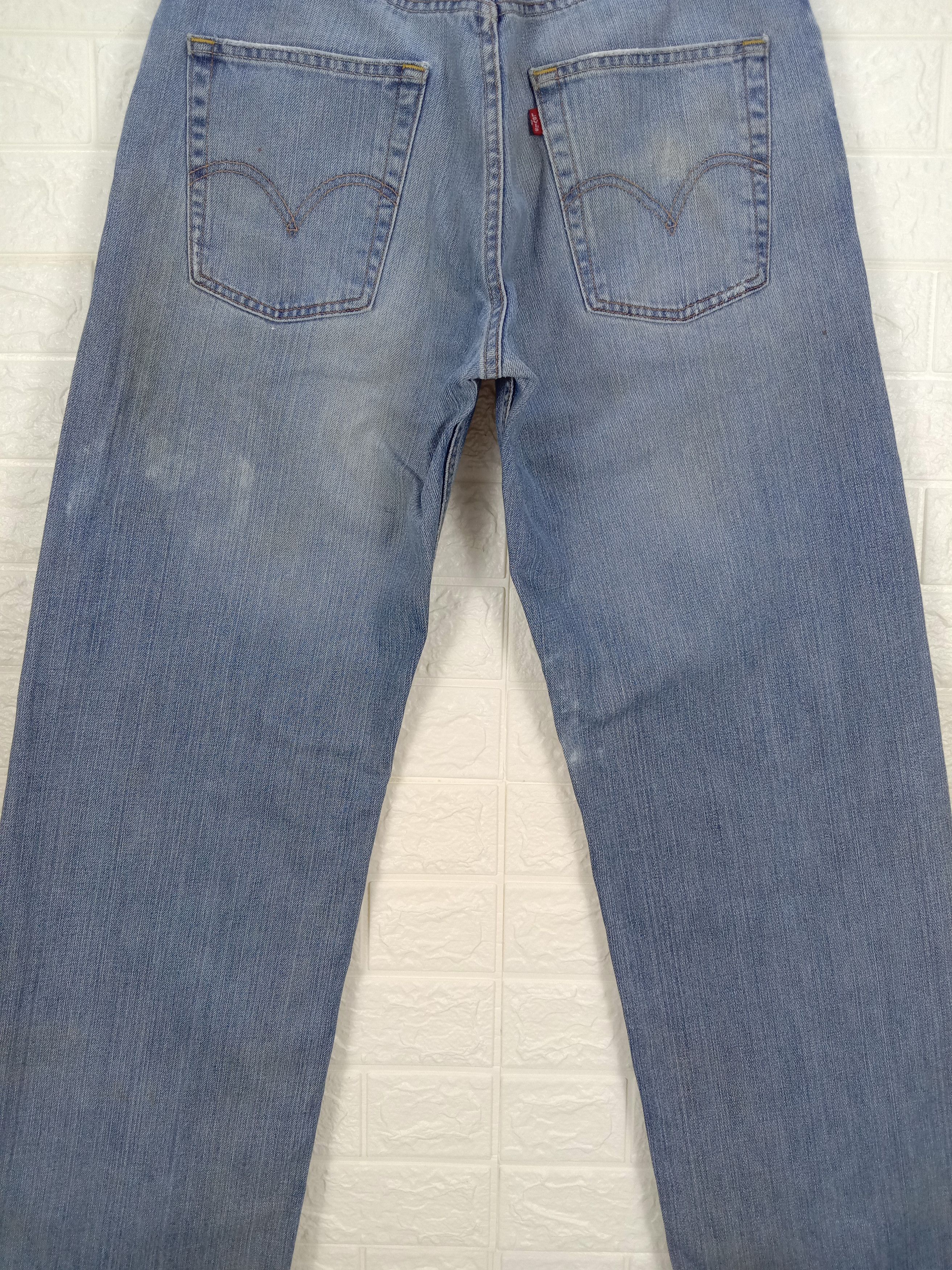 Levi's Vintage Levi's 569 Jeans Dirty Wash Loose Straight Denim Size US 32 / EU 48 - 7 Thumbnail